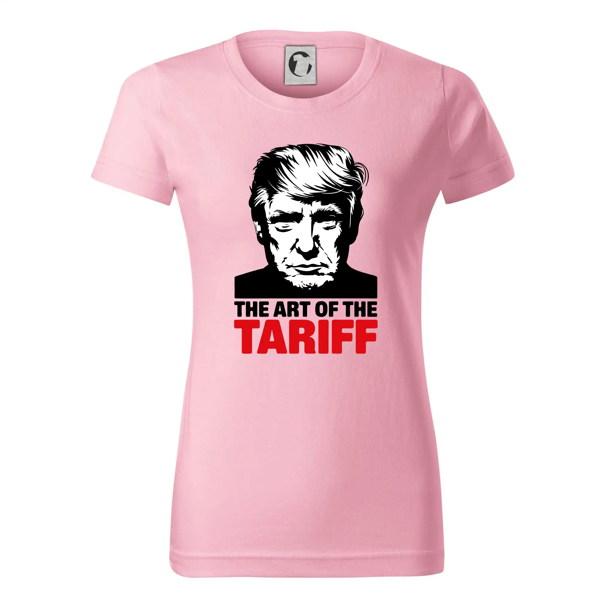 Politické tričká - Trump The art of the tariff - Dámske tričko basic - ľahko voľnejšie a dlhšie