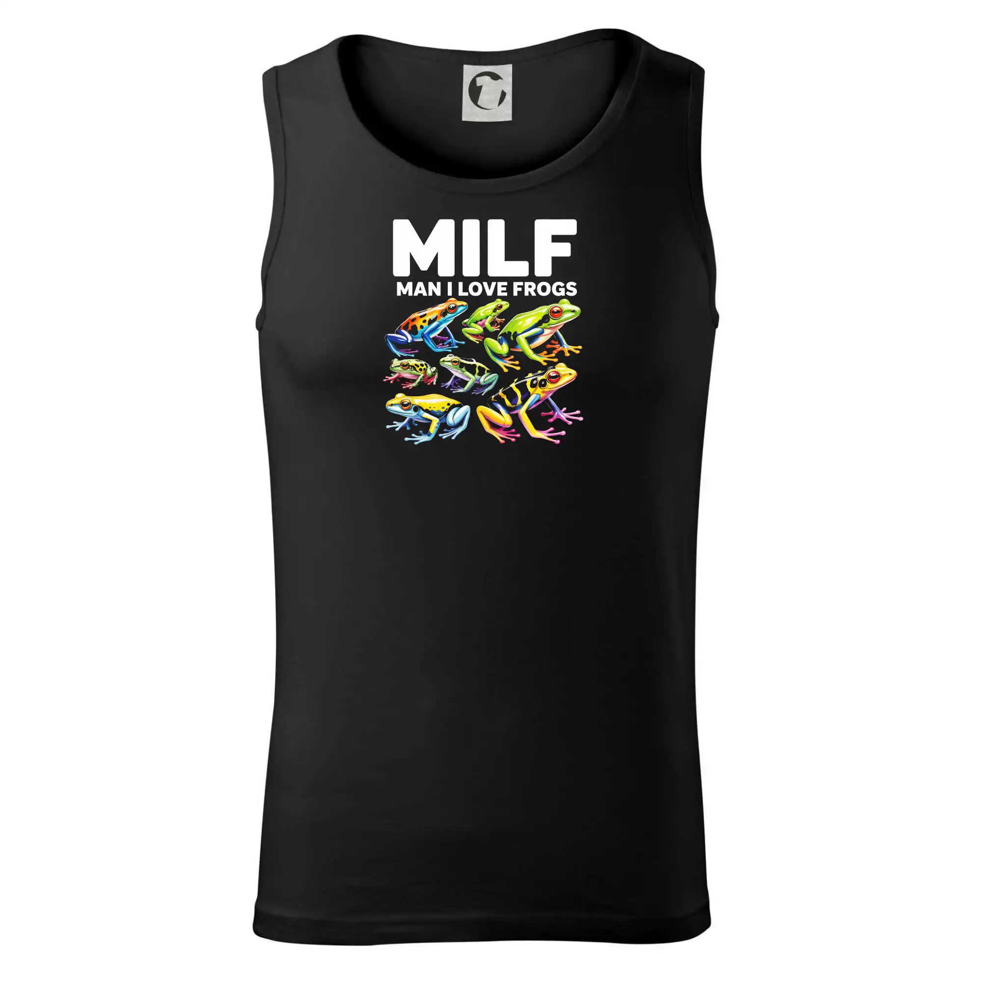 Tričká na párty - MILF Man I Love Frogs - Tielko pánske Core