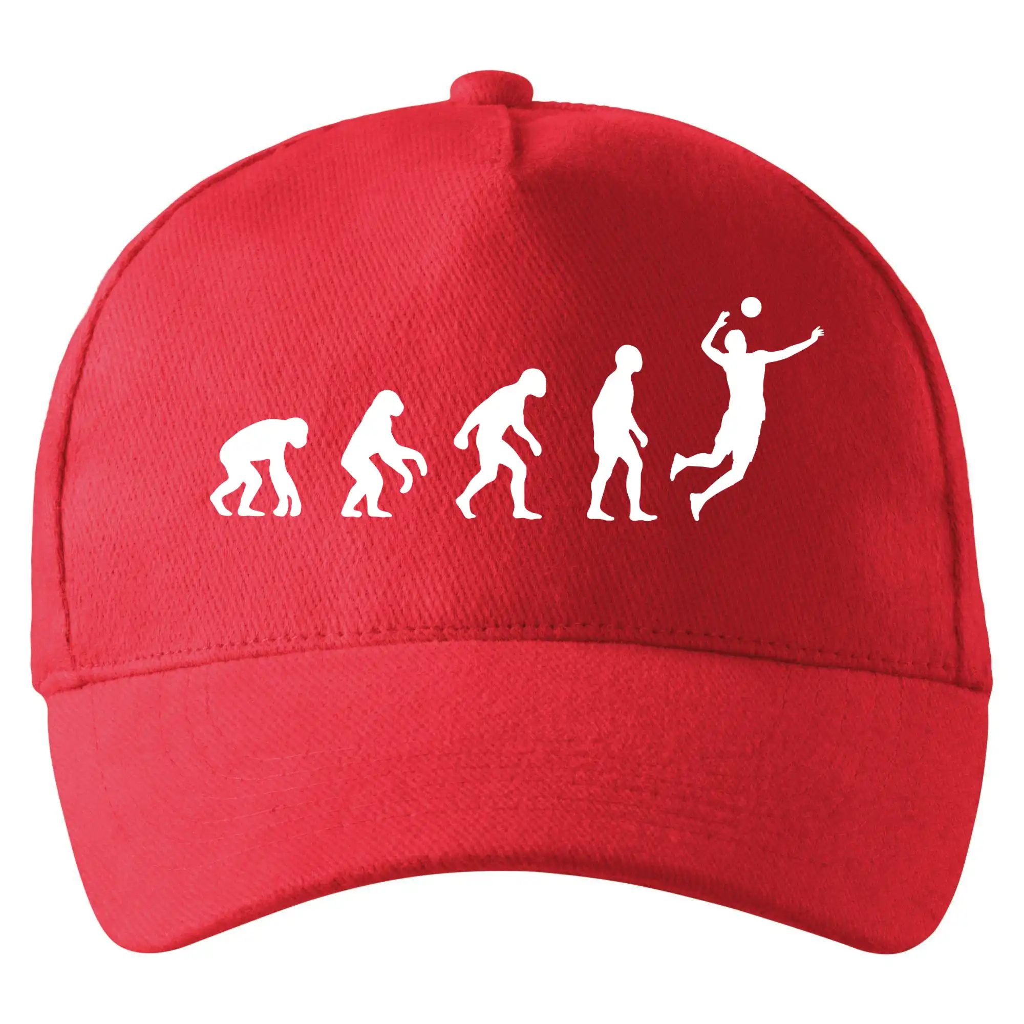 Trička na volejbal - Evolúcia volejbal smeč - Šiltovka so zahnutým šiltom a mosaznou sponou