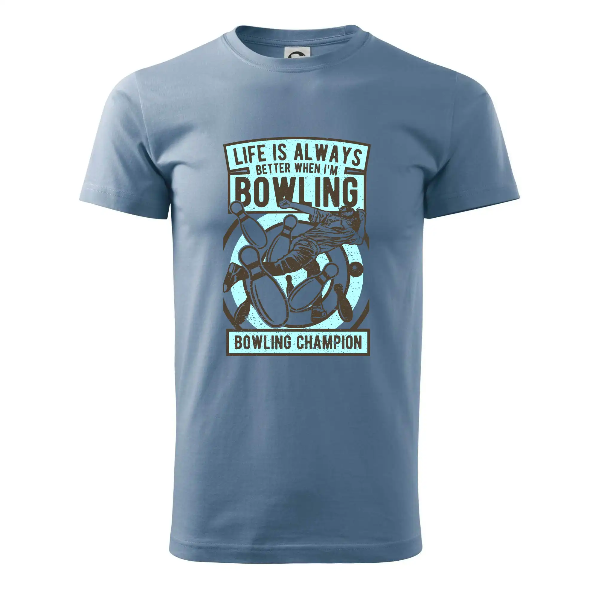 Tričká Bowling - Bowling Champion - Klasické pánske tričko vyššej gramáže