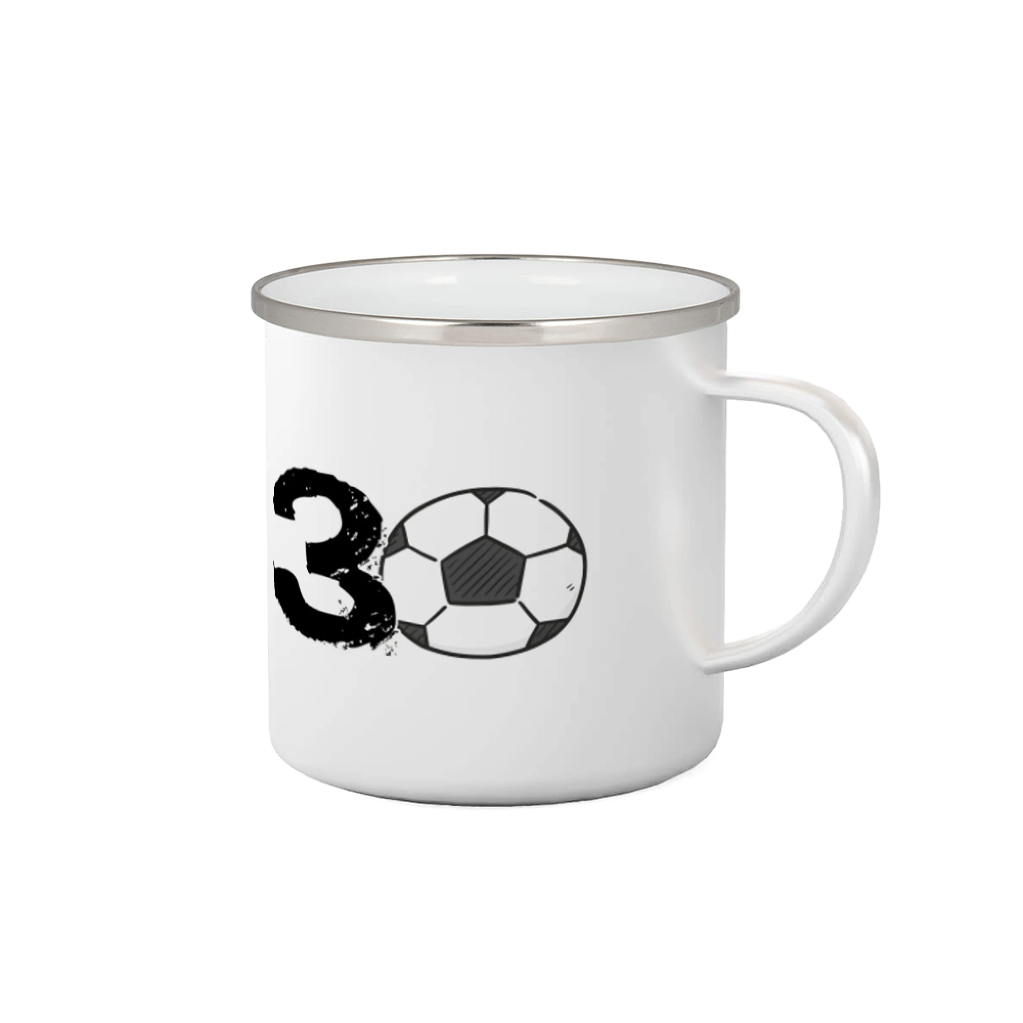 Tričká pre futbalistov - Futbal okrúhle narodeniny 30 - Plecháčik
