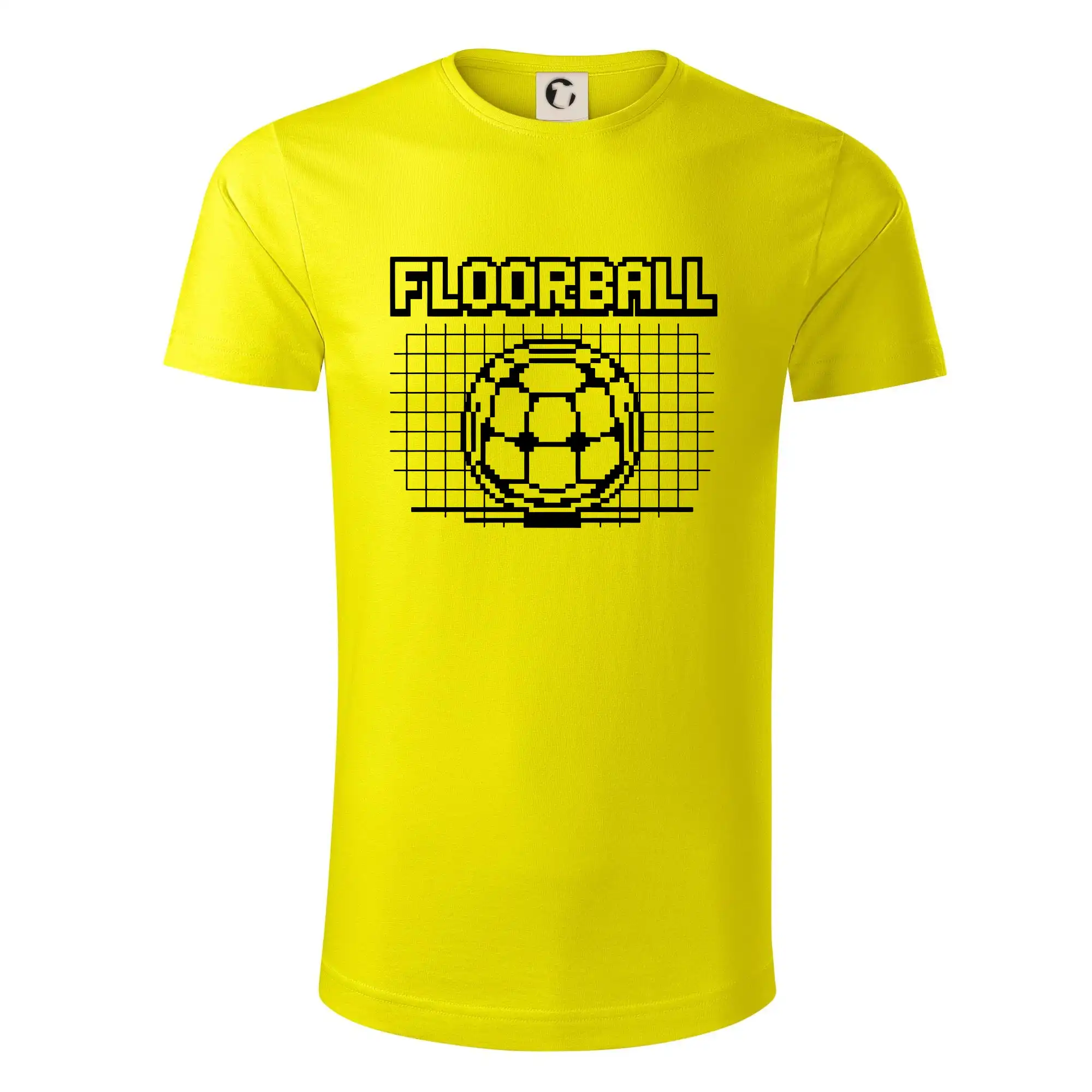 Florbalové tričká - Floorball - 90s hra design - Tričko z organickej bavlny