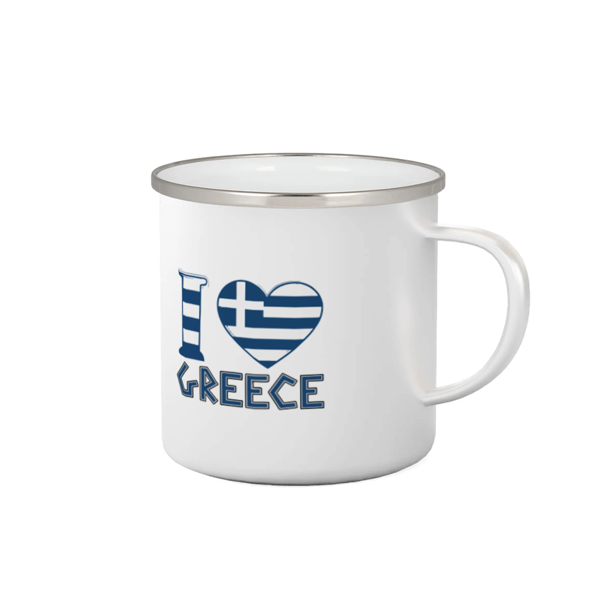 Motívy štátnych vlajok - I love Greece - Plecháčik