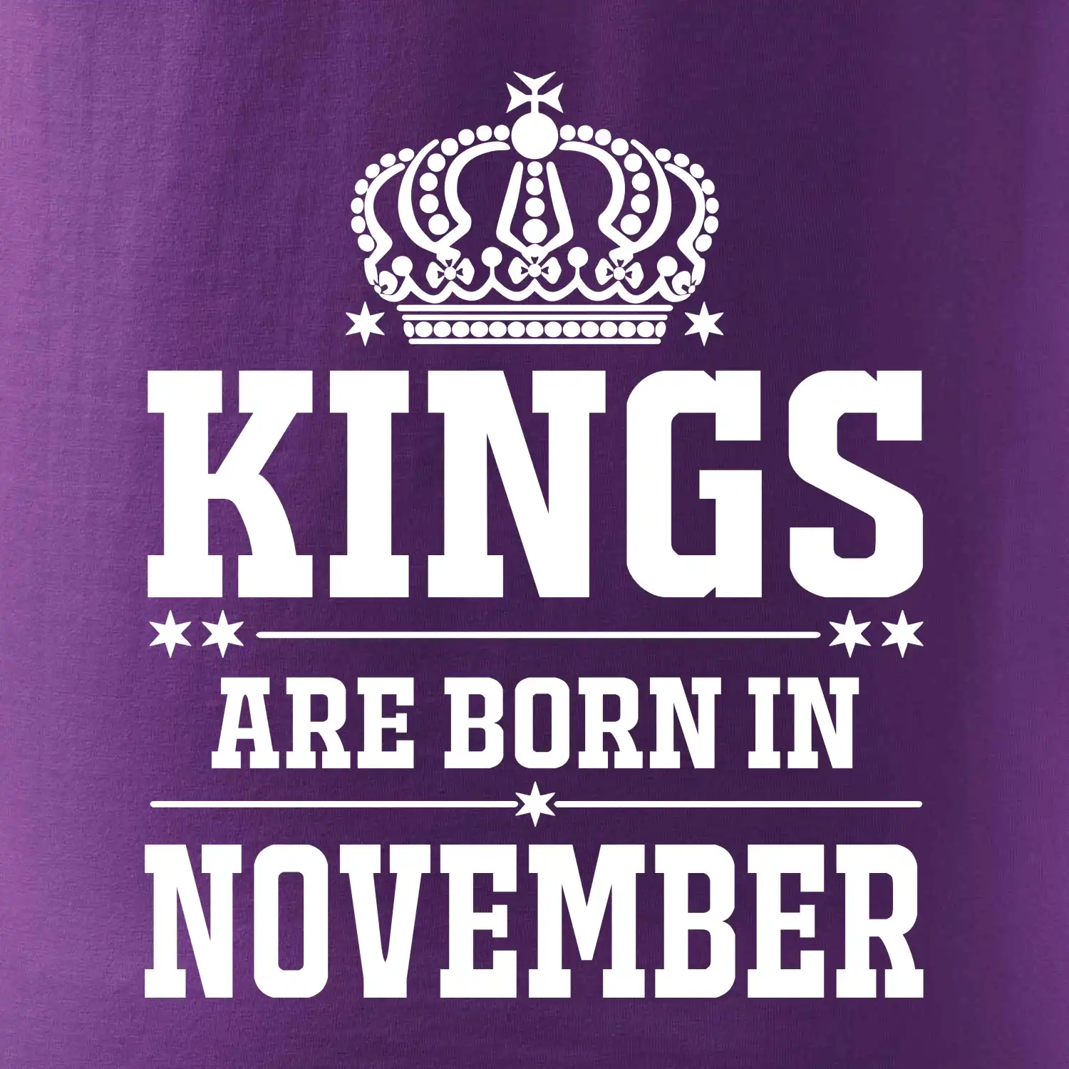 Kings are born in November