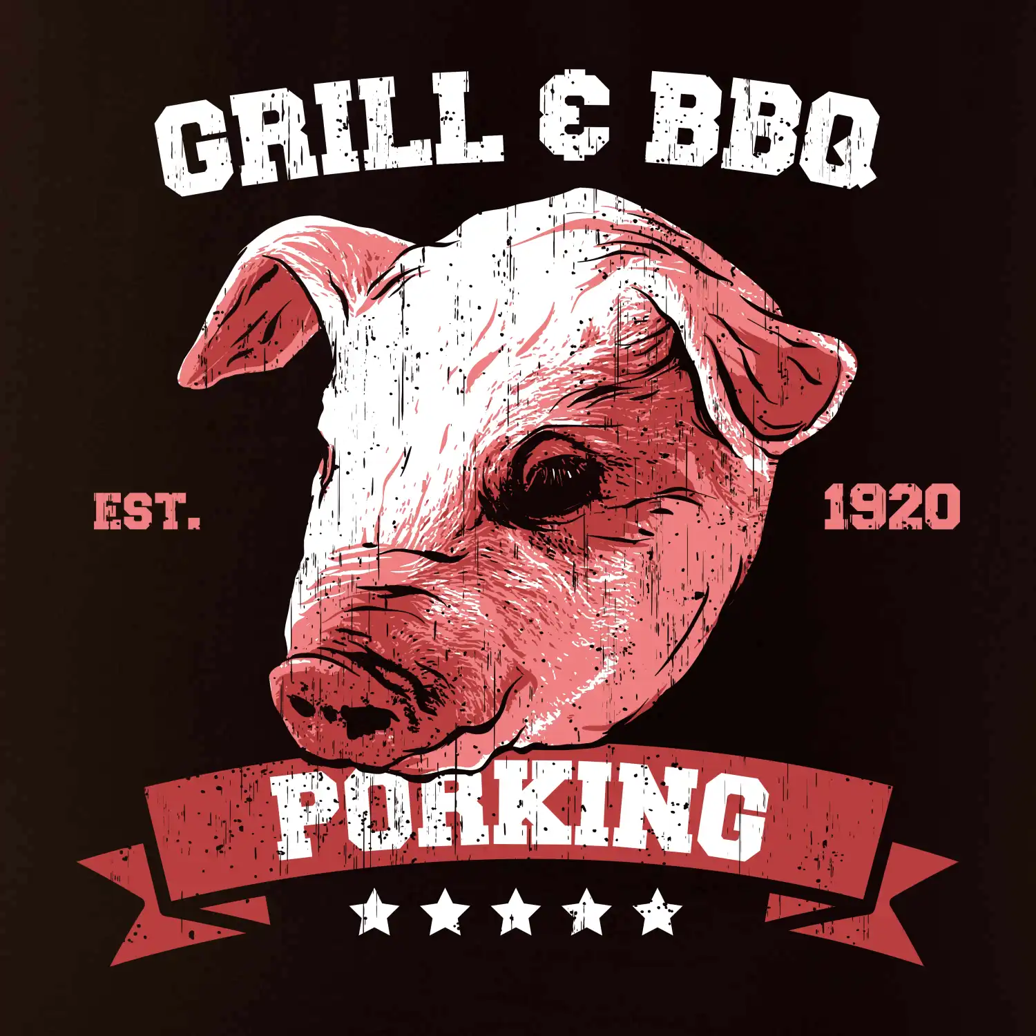 Pig grill