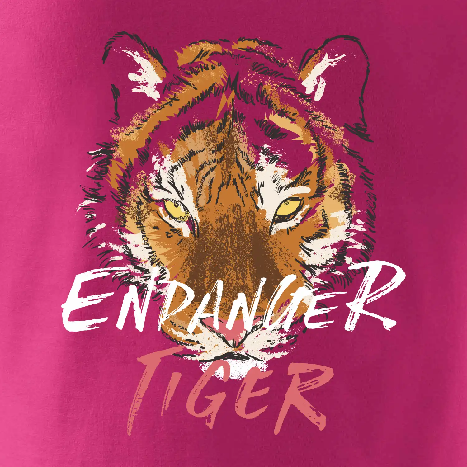 Tygr - endanger