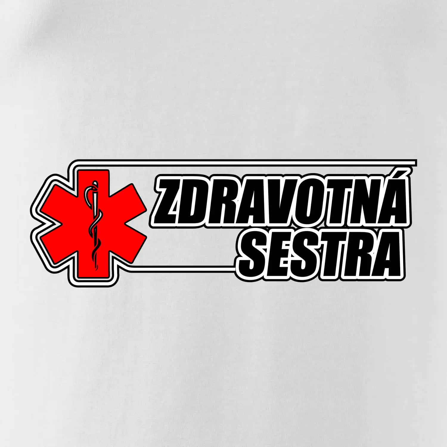 Zdravotná sestra - kríž