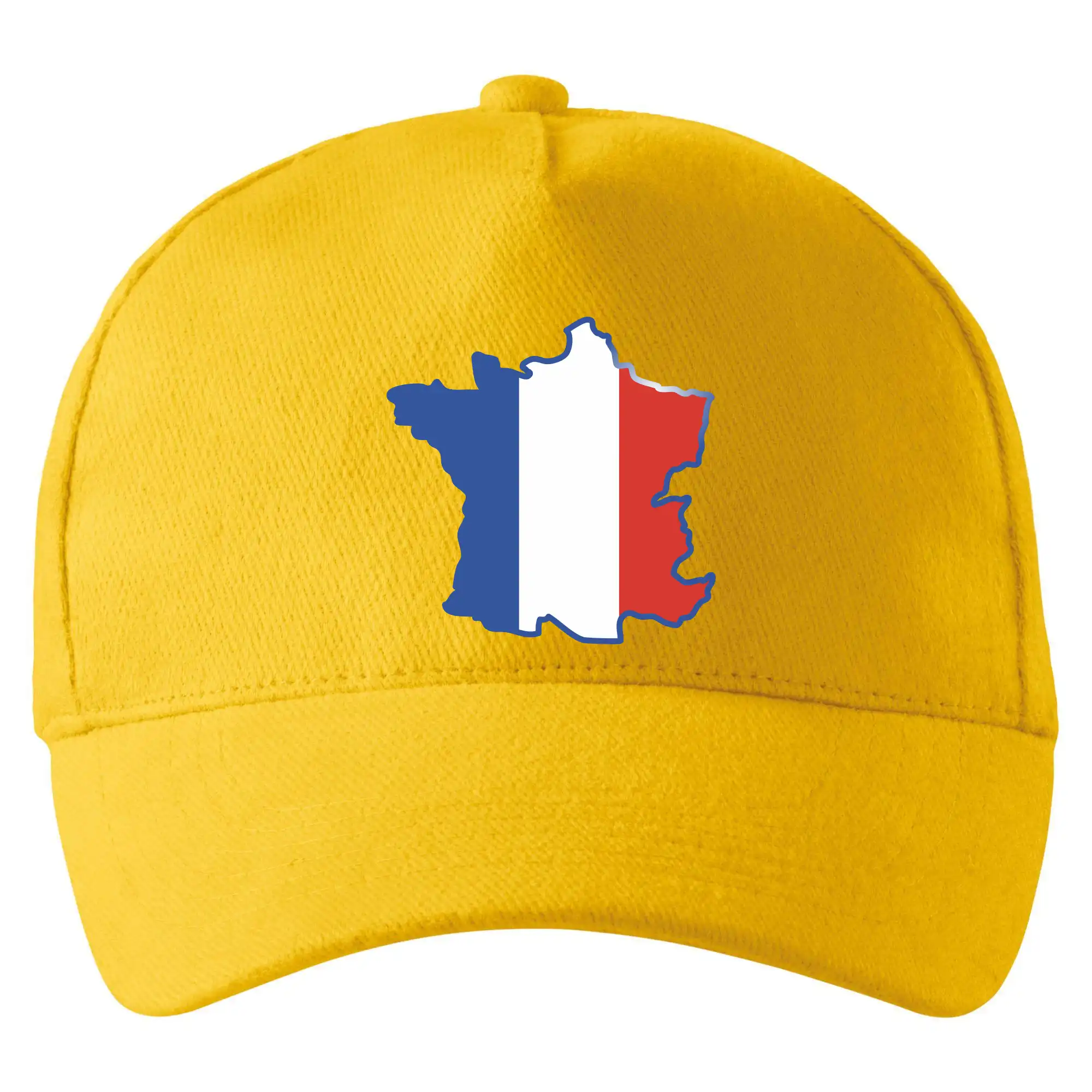 Francouzská vlajka mapa obrys