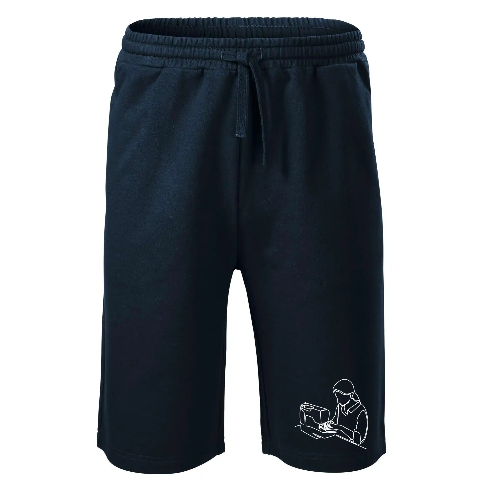 Švadlena a šicí stroj jedním tahem