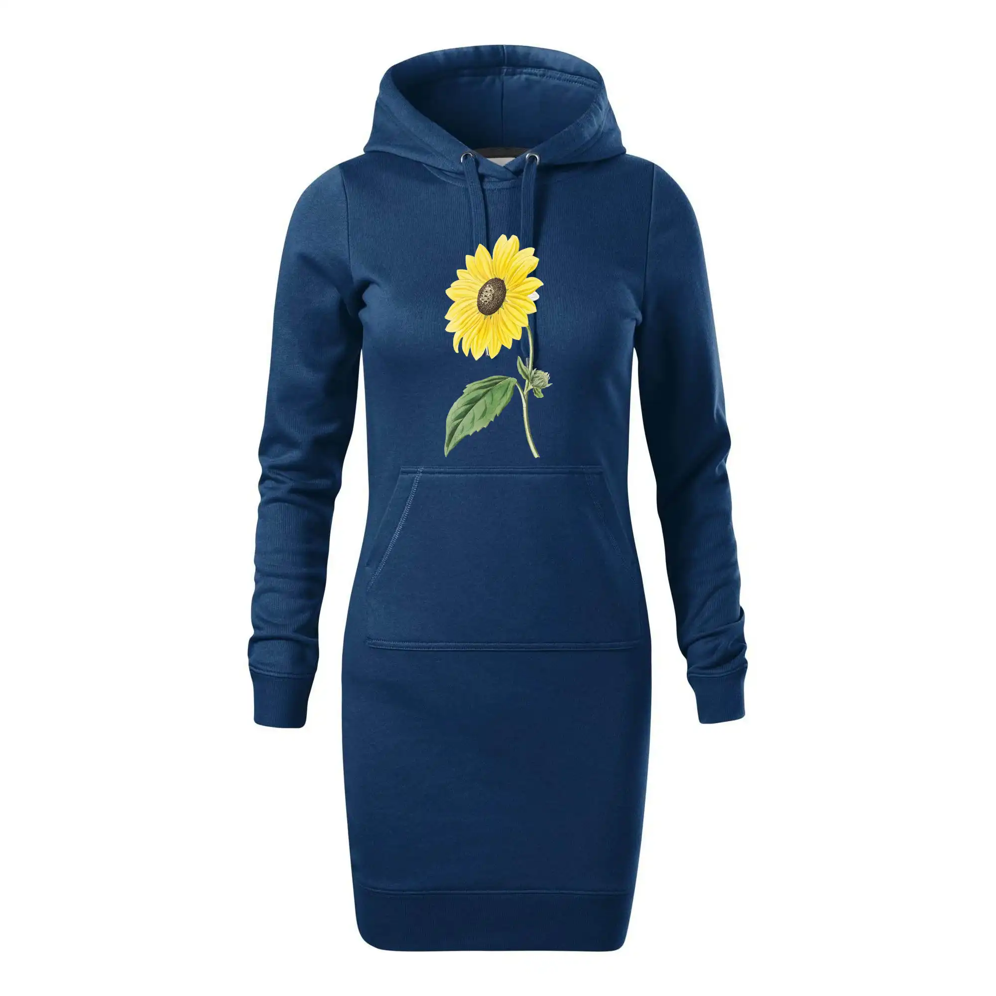 Slunečnice otočená