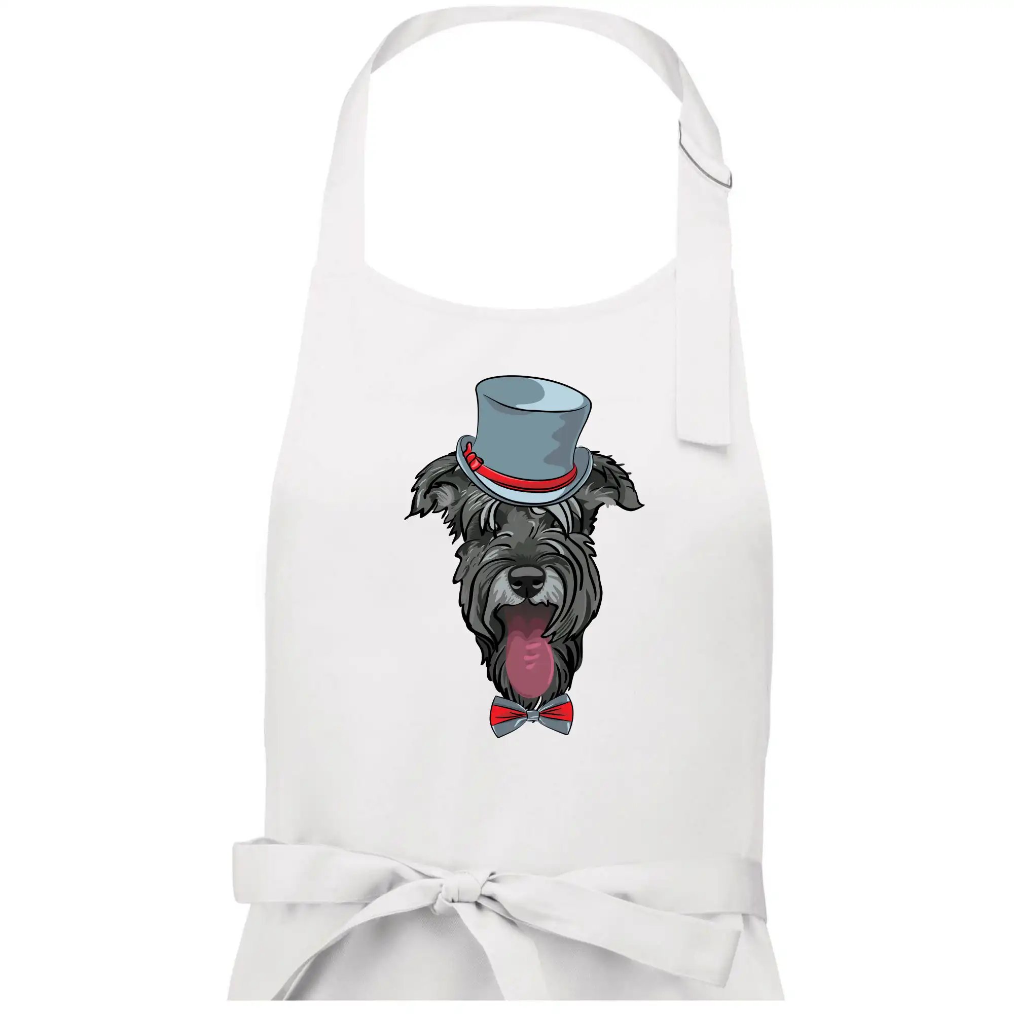 Ostatné psie plemená - Bradáč v klobúku - Pánska zástera na varenie