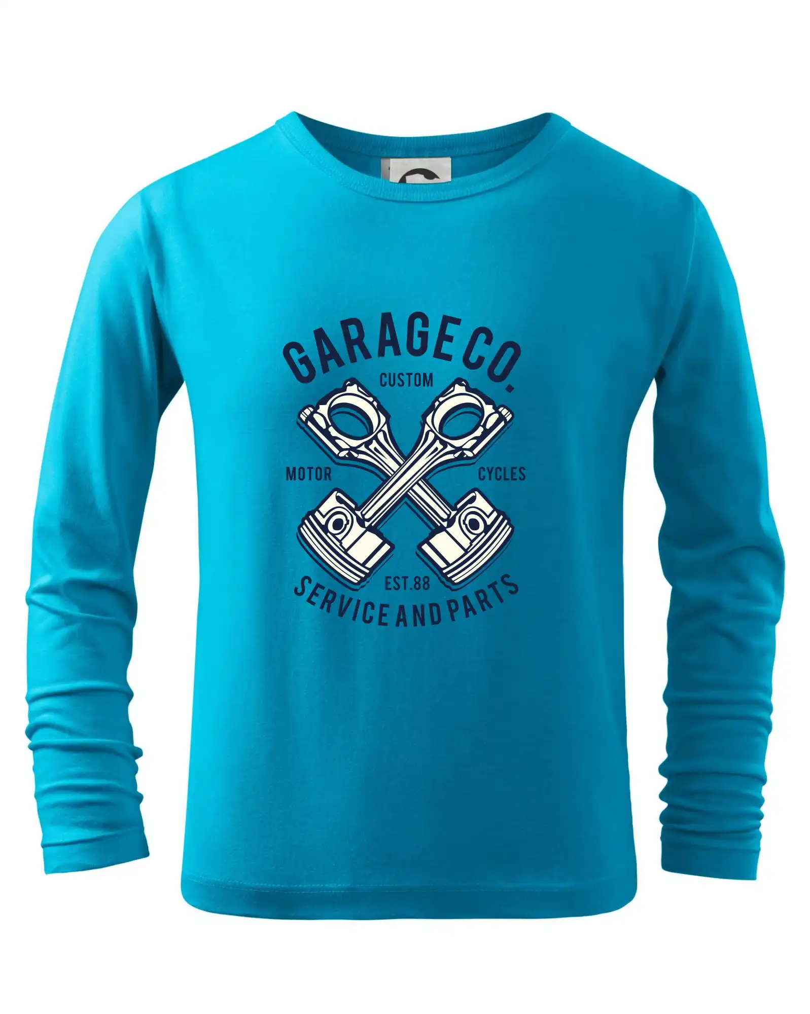 Auto tričká - Garage Co - Tričko detské Long Sleeve