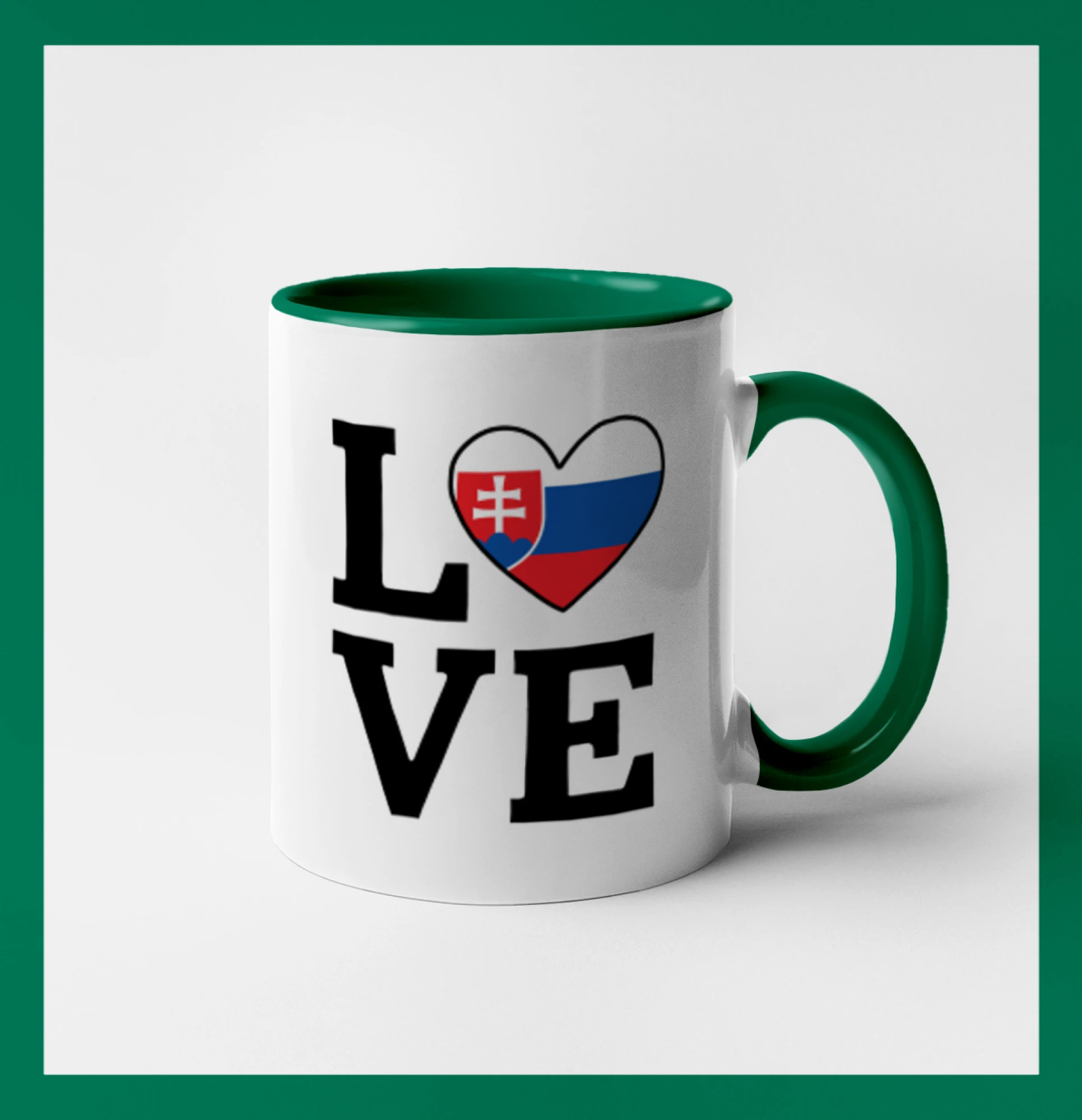 Love Slovenská vlajka