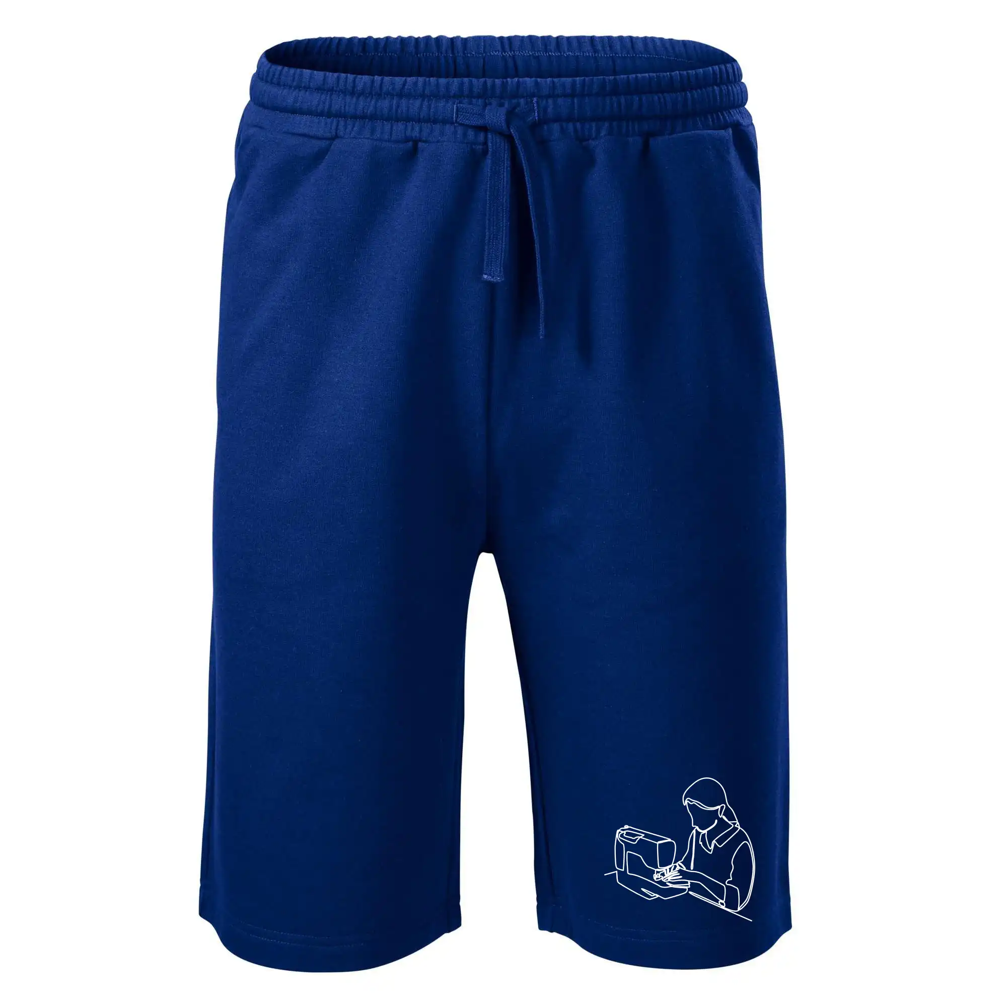 Švadlena a šicí stroj jedním tahem