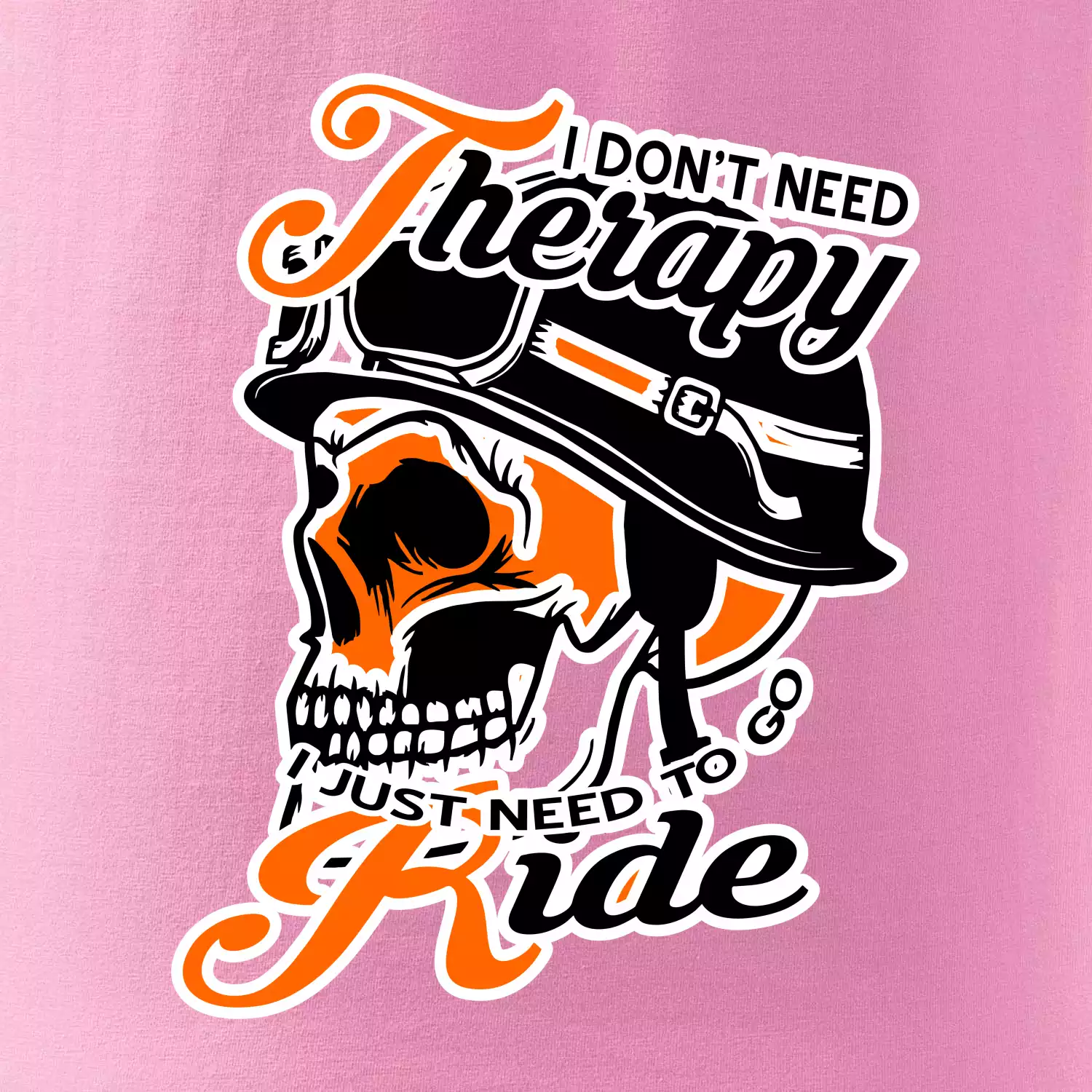 I don't need therapy moto ride