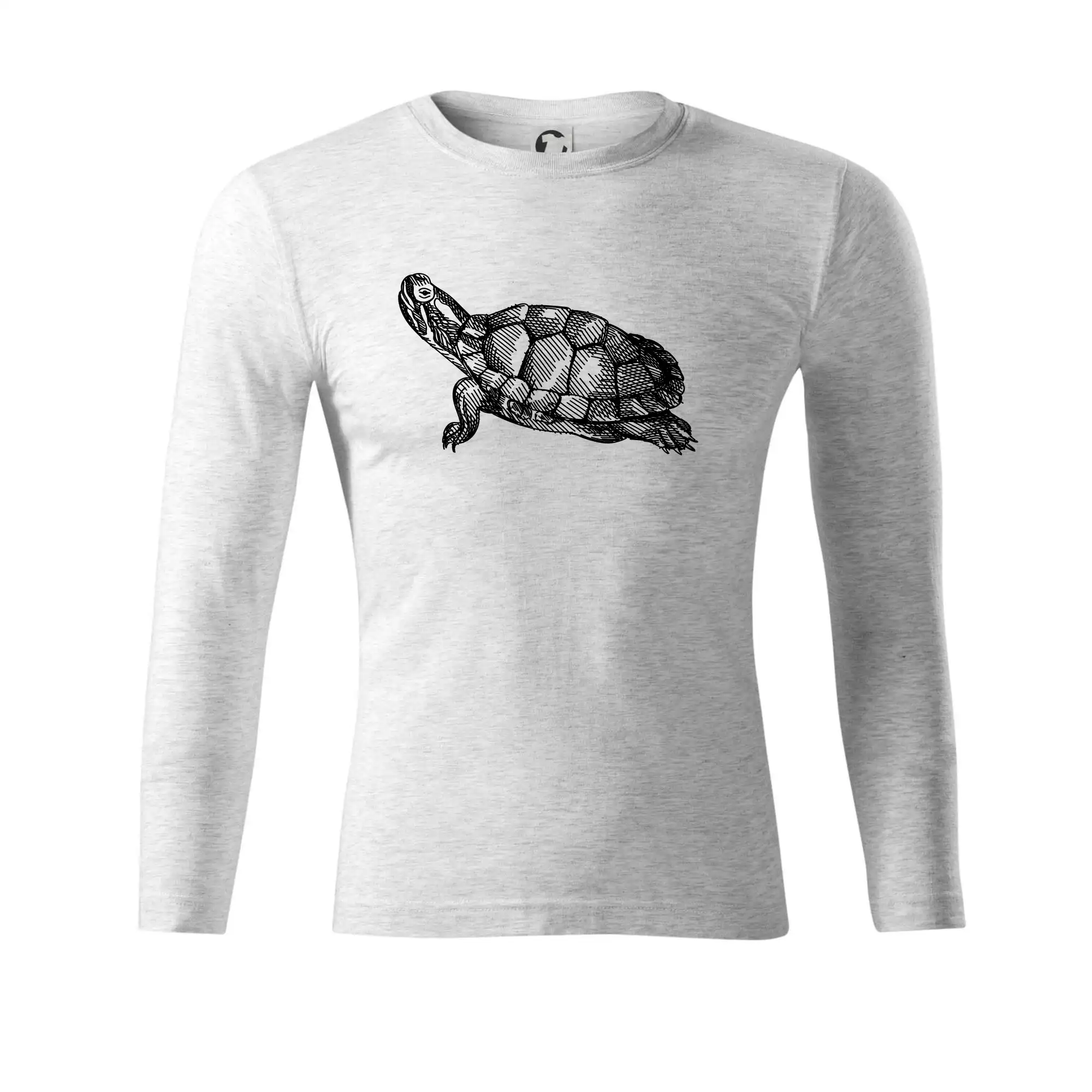 Tužkou kreslená želva