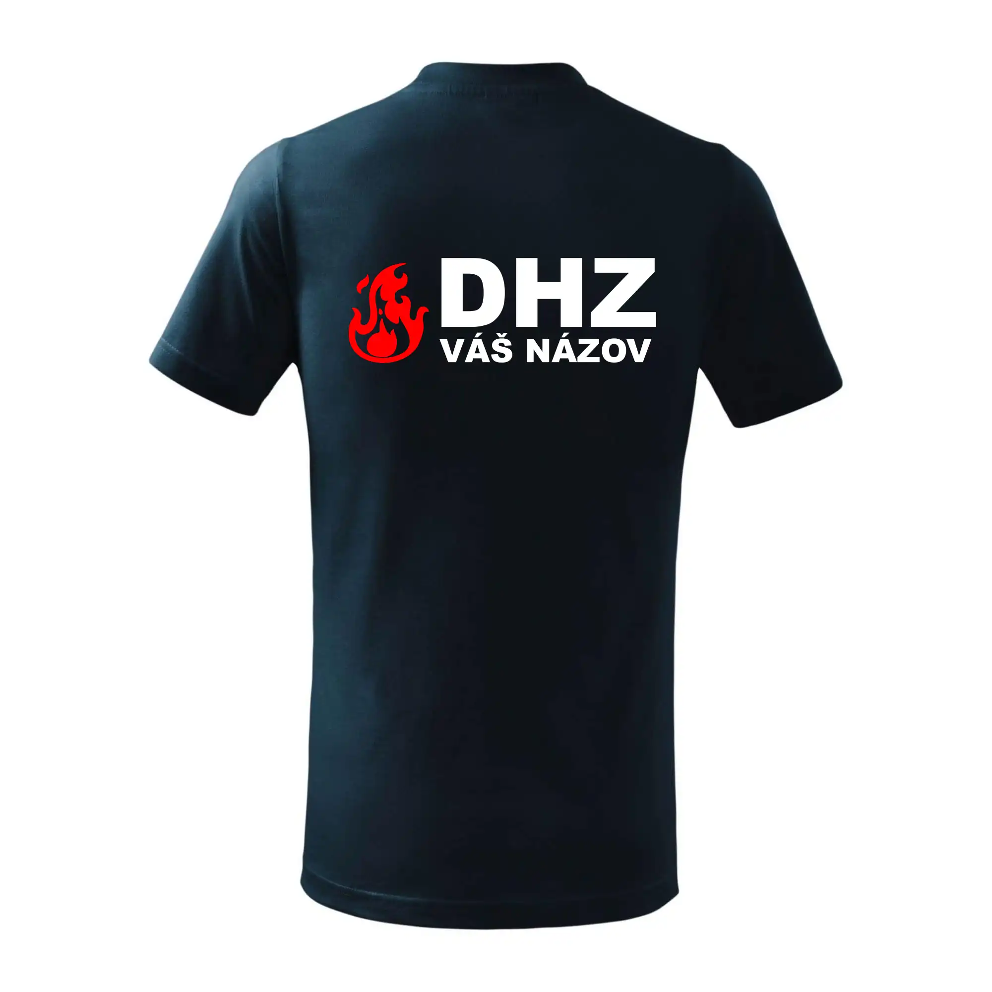 DHZ (oheň, firesport, názov sboru - vlastný nápis)
