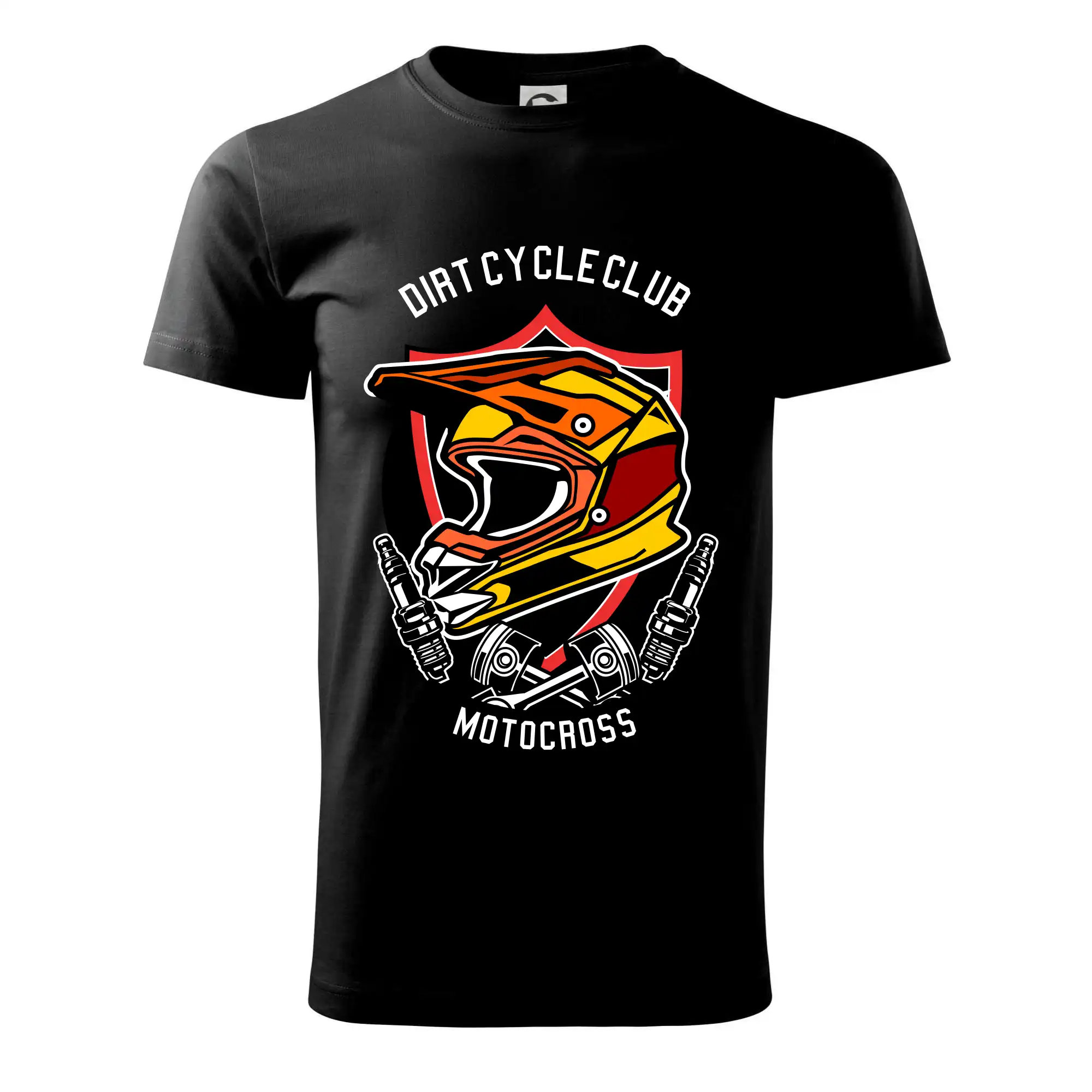 Motocross tričká - Dirty club racing - Pánske tričko nižšej gramáže
