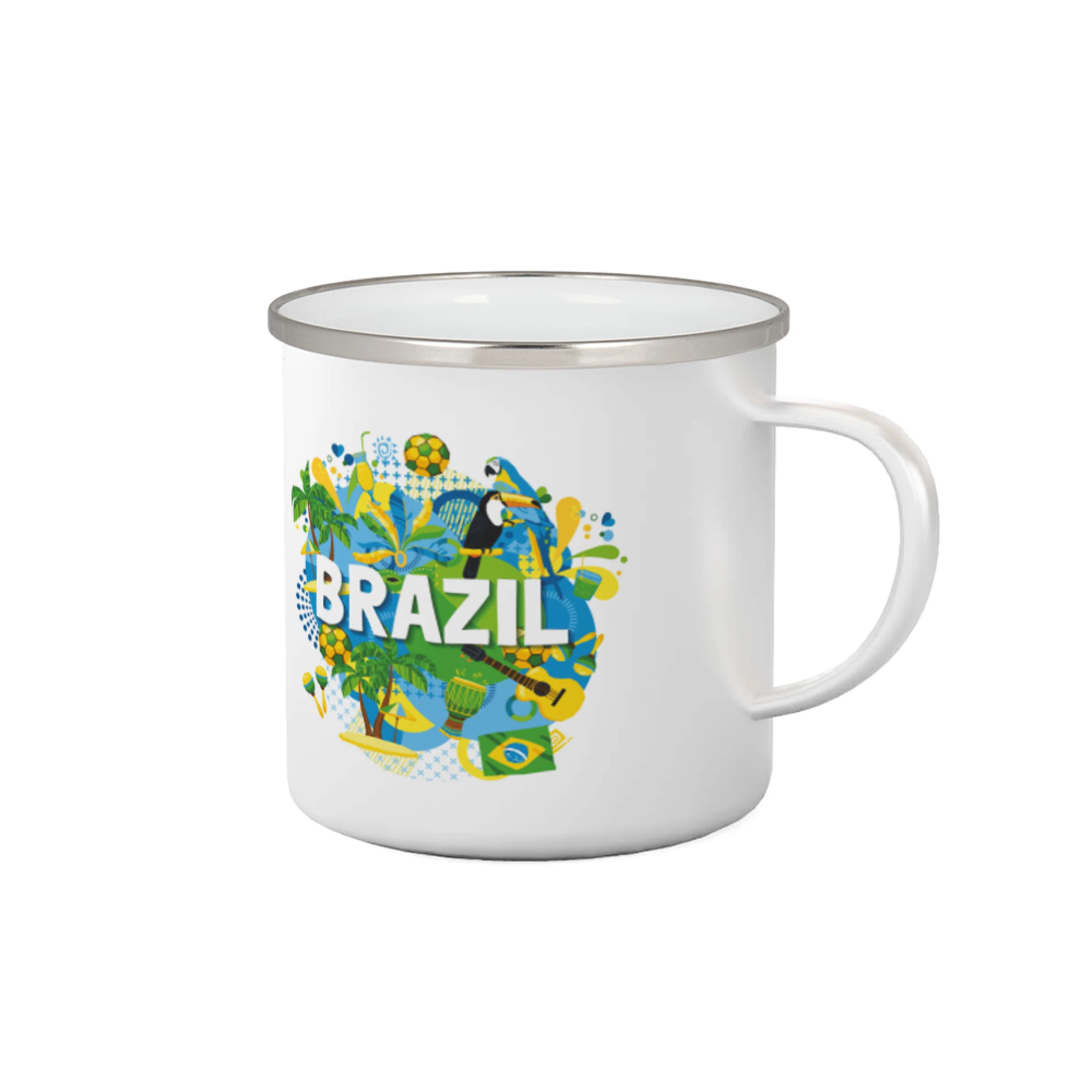 Ostatné mestá / miesta - Brazília Farebný obrázok - Plecháčik