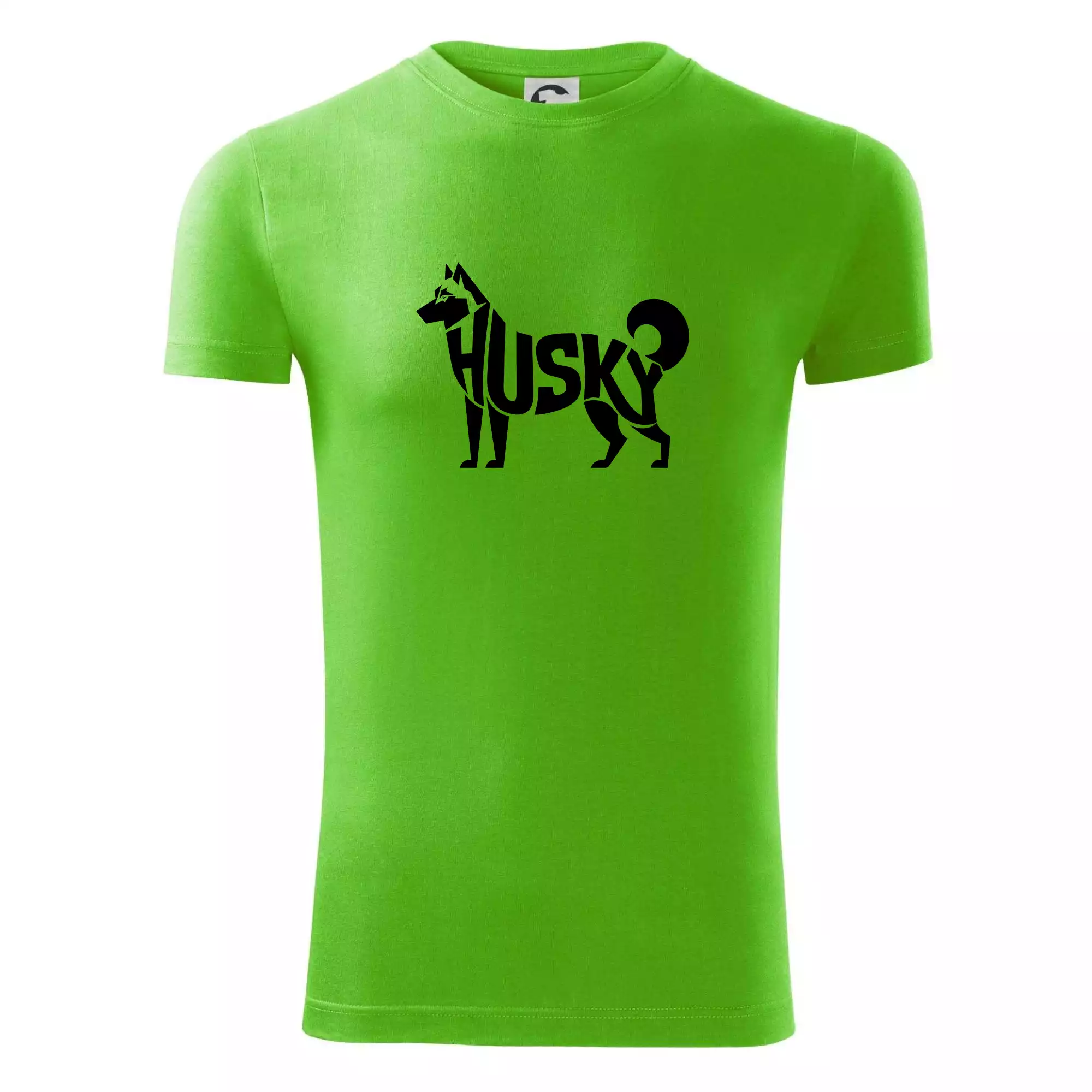 Husky nápis v těle