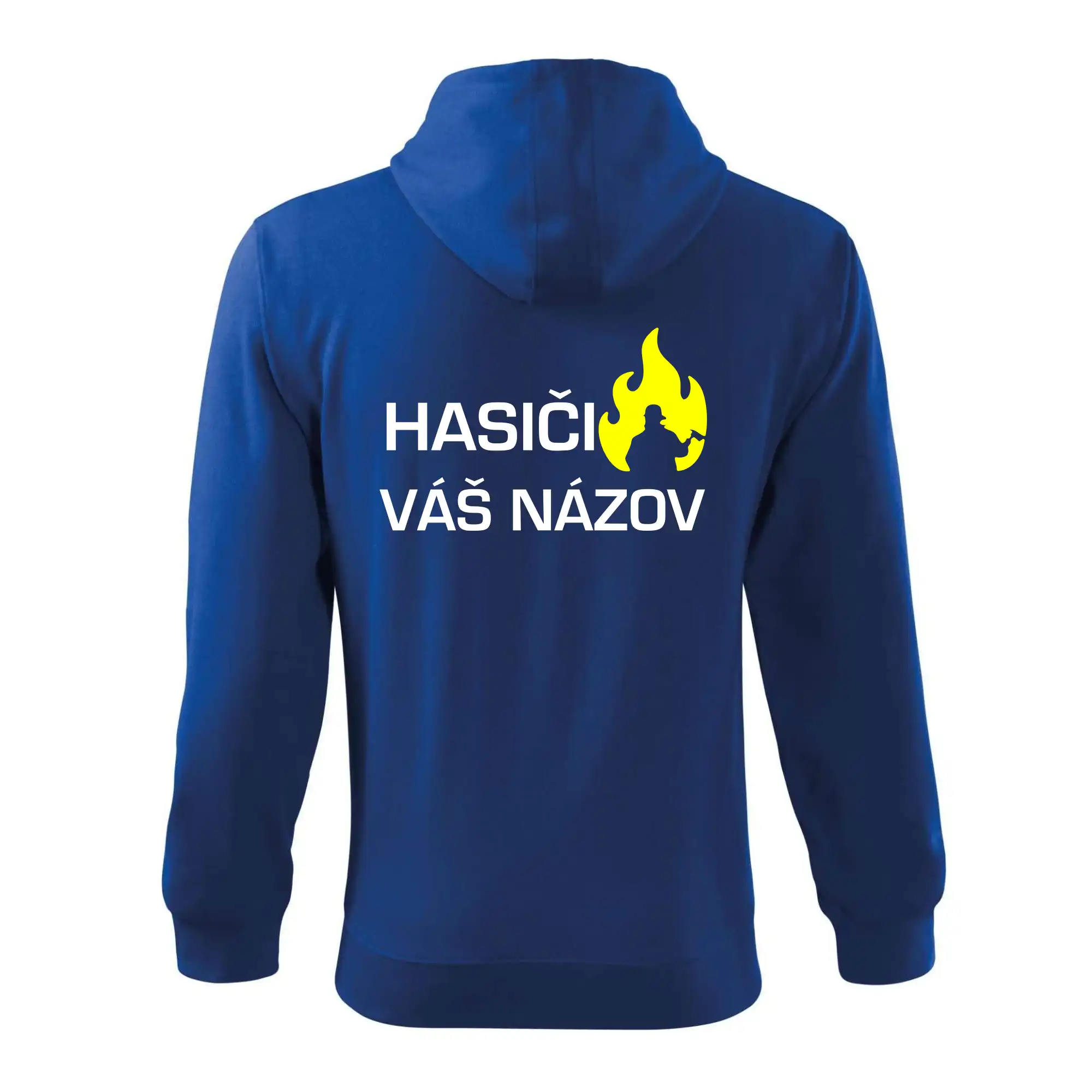 Hasiči - Váš názov - FLUO + Reflexná potlač