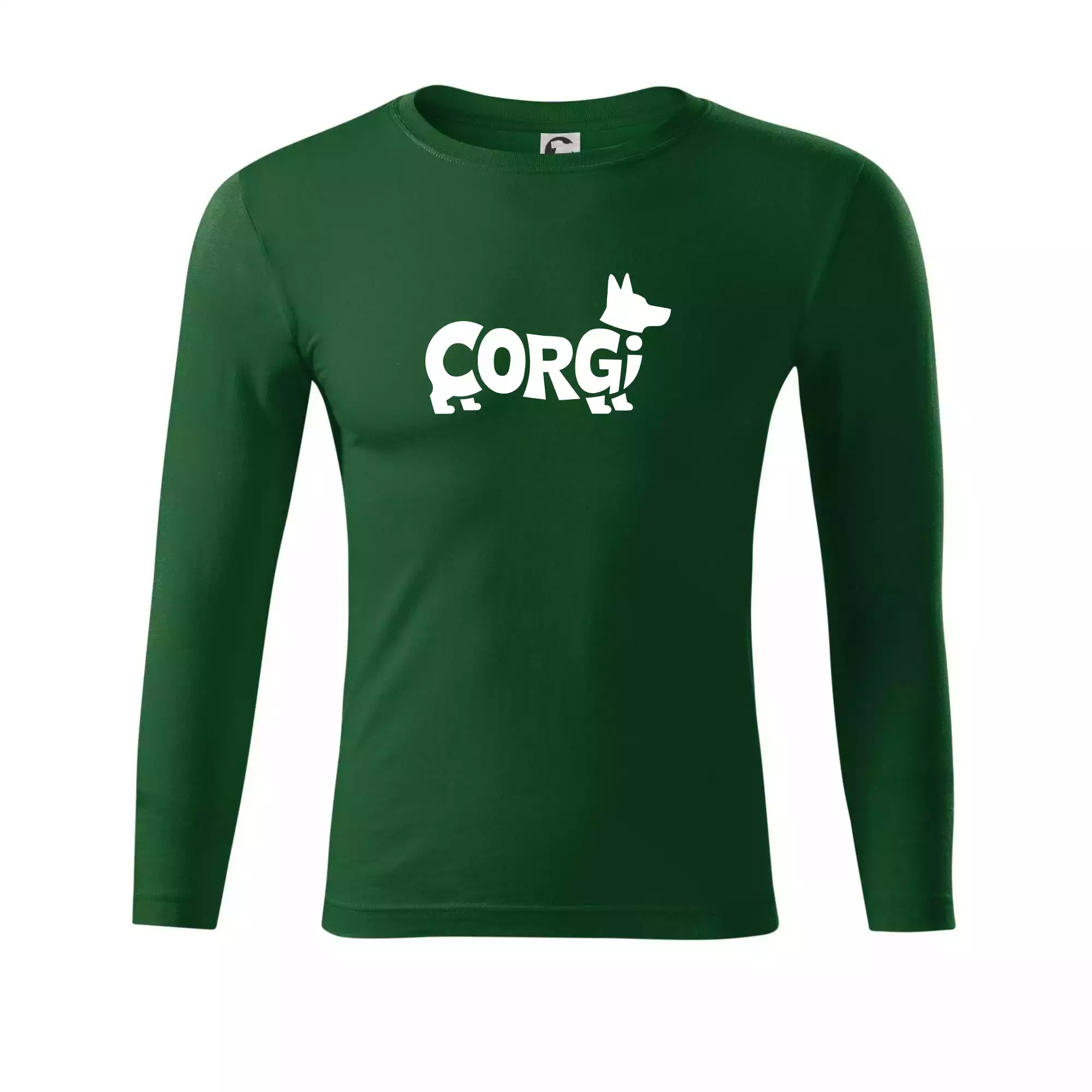 Corgi nápis v těle