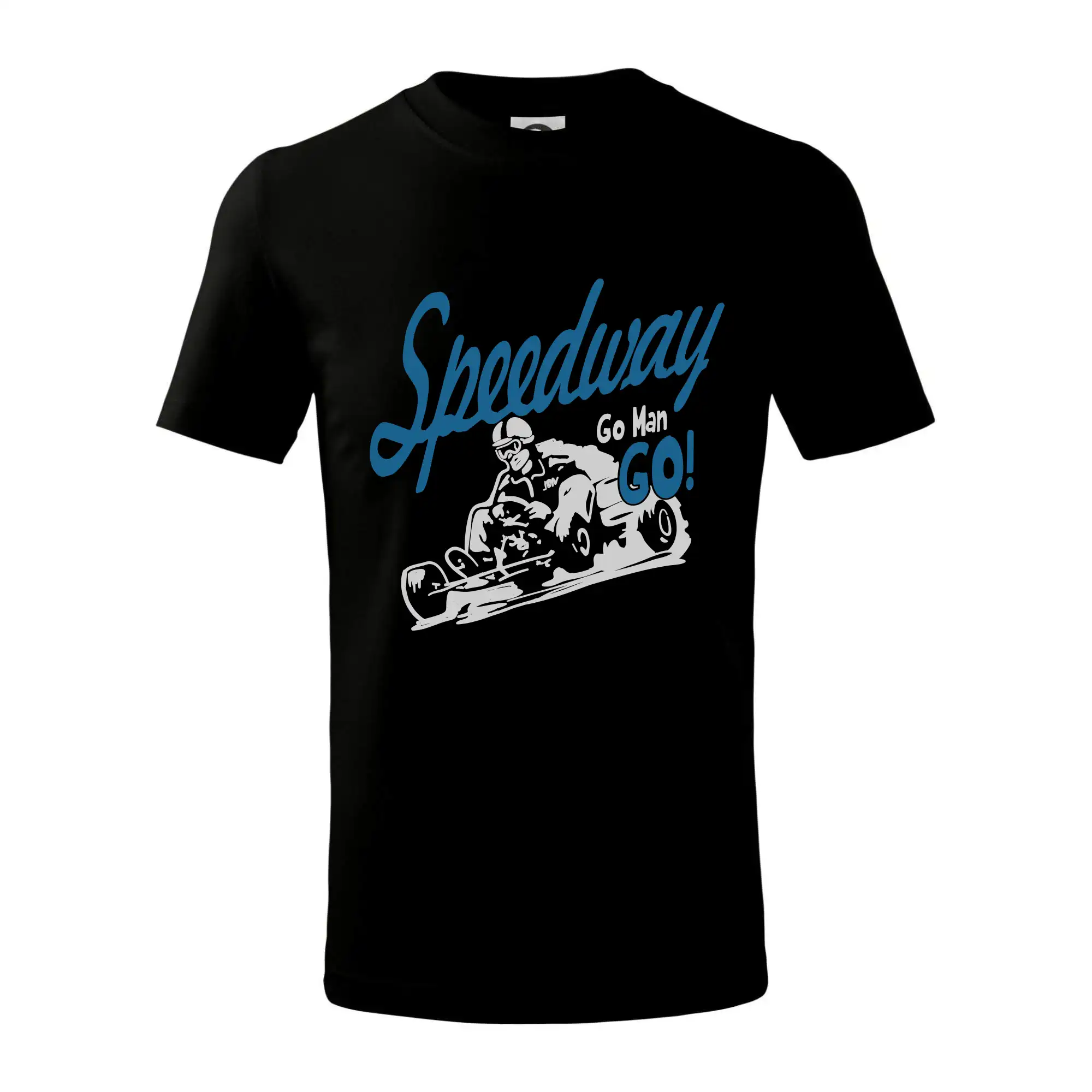 Tričká a mikiny s potlačou motoriek – pre pravých motorkárov - Motokára speedway - Tričko detské bavlnené