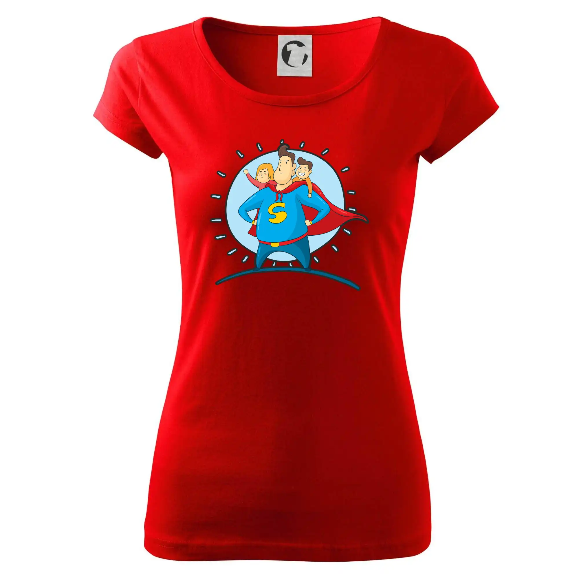 Táta superman - holka a kluk