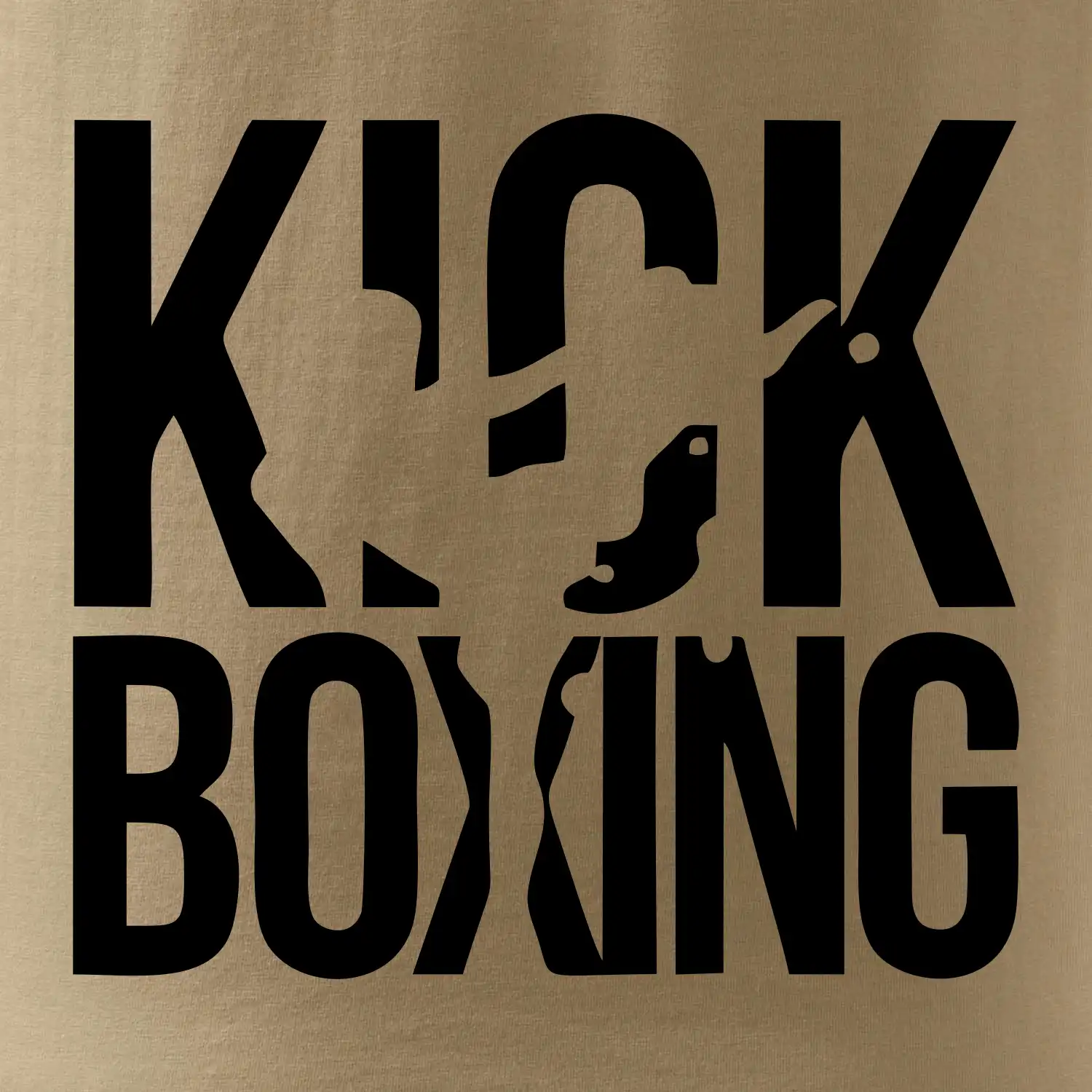 Nápis Kick Boxing