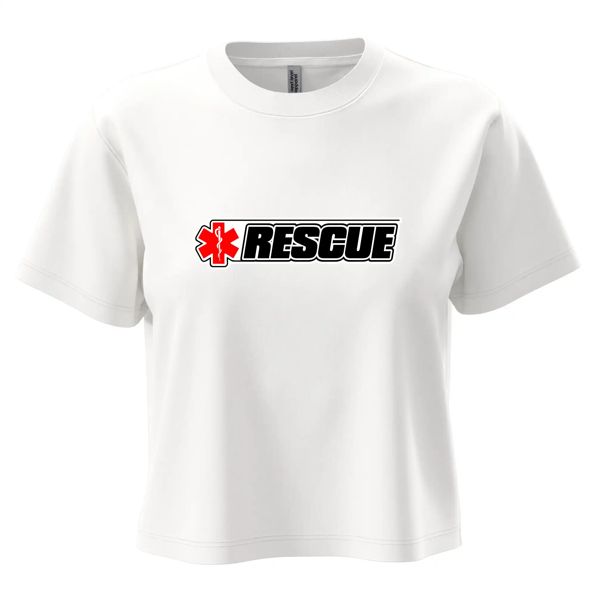 Záchranár rescue kríž červený