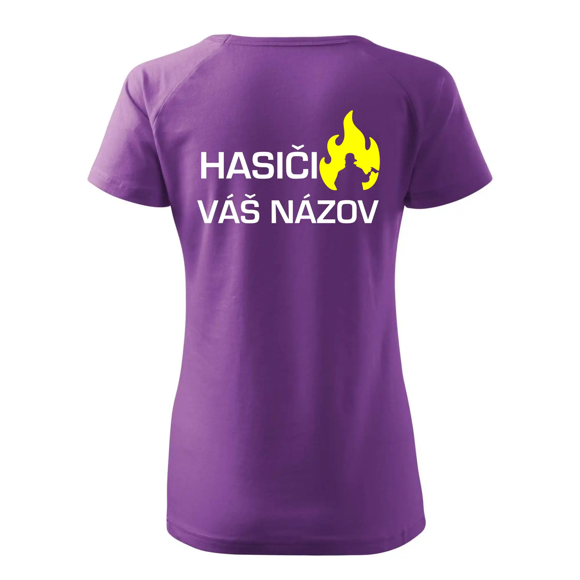 Hasiči - Váš názov - FLUO + Reflexná potlač