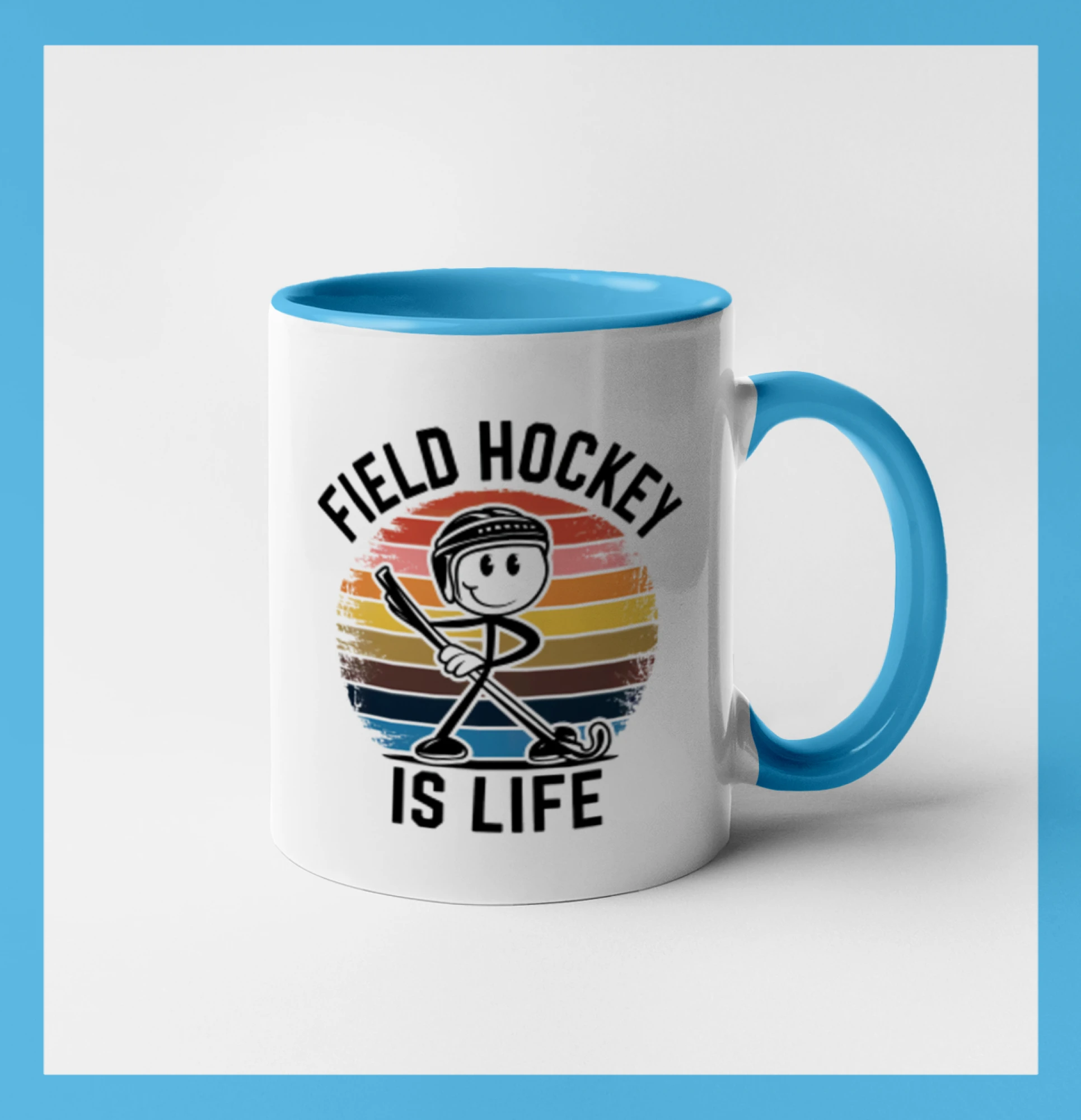 Ostatné športy - Field hockey is life - Hrnček 