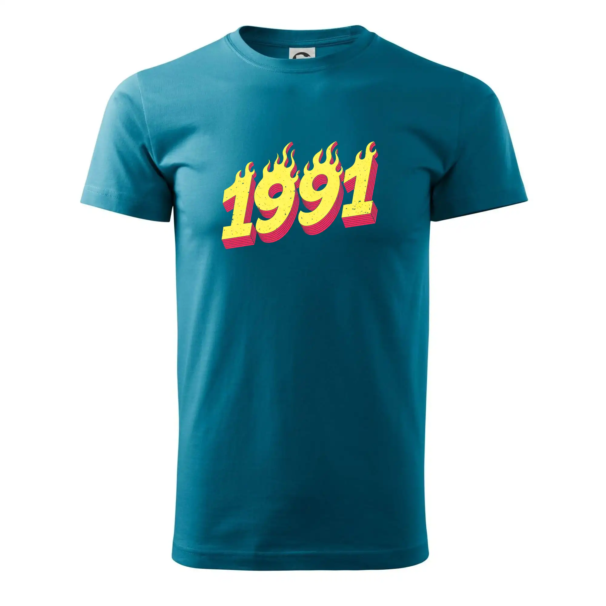 Trička s ročníkom 1991 - Narodeniny v ohni 1991 - Klasické pánske tričko vyššej gramáže