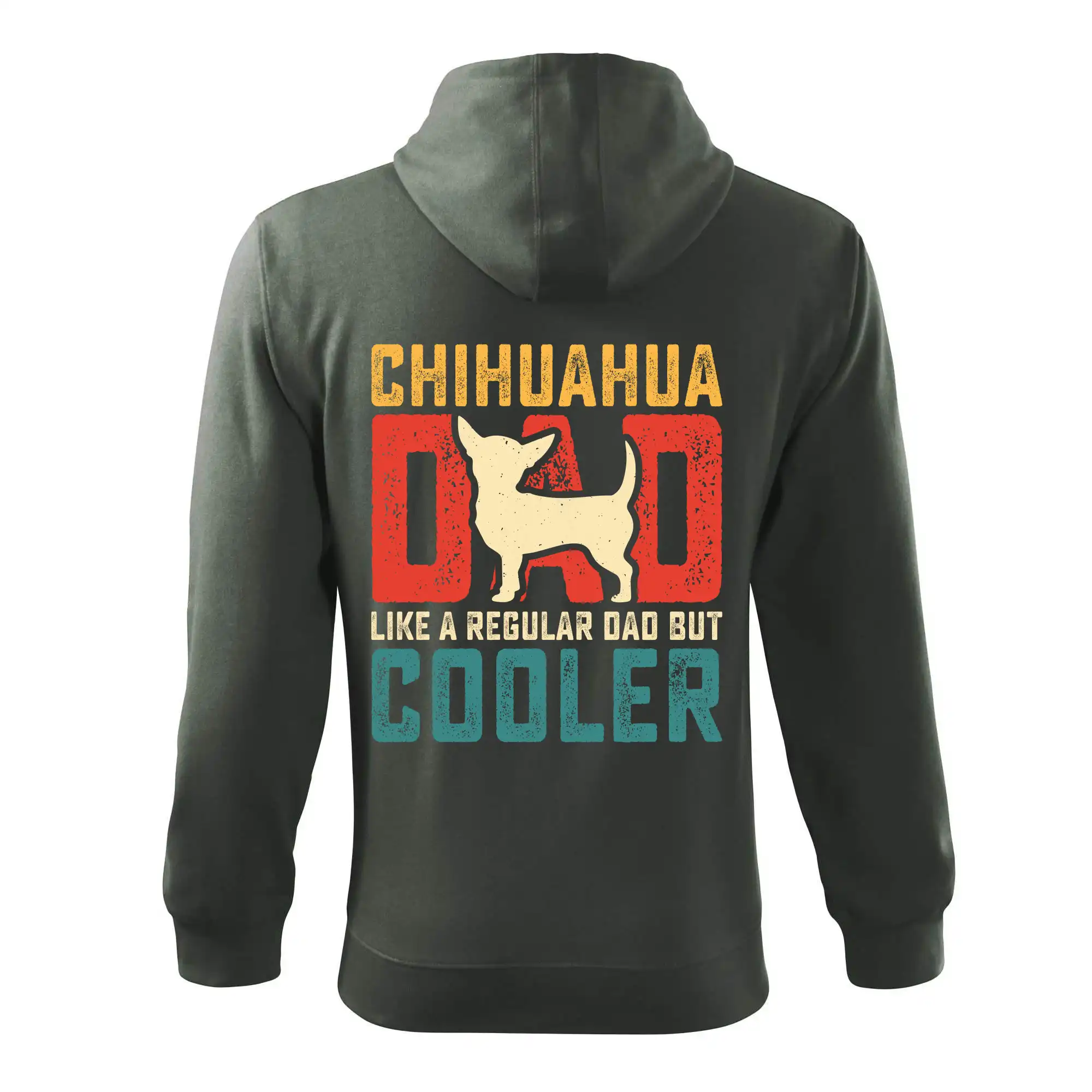 Chihuahua dad like a regular dad