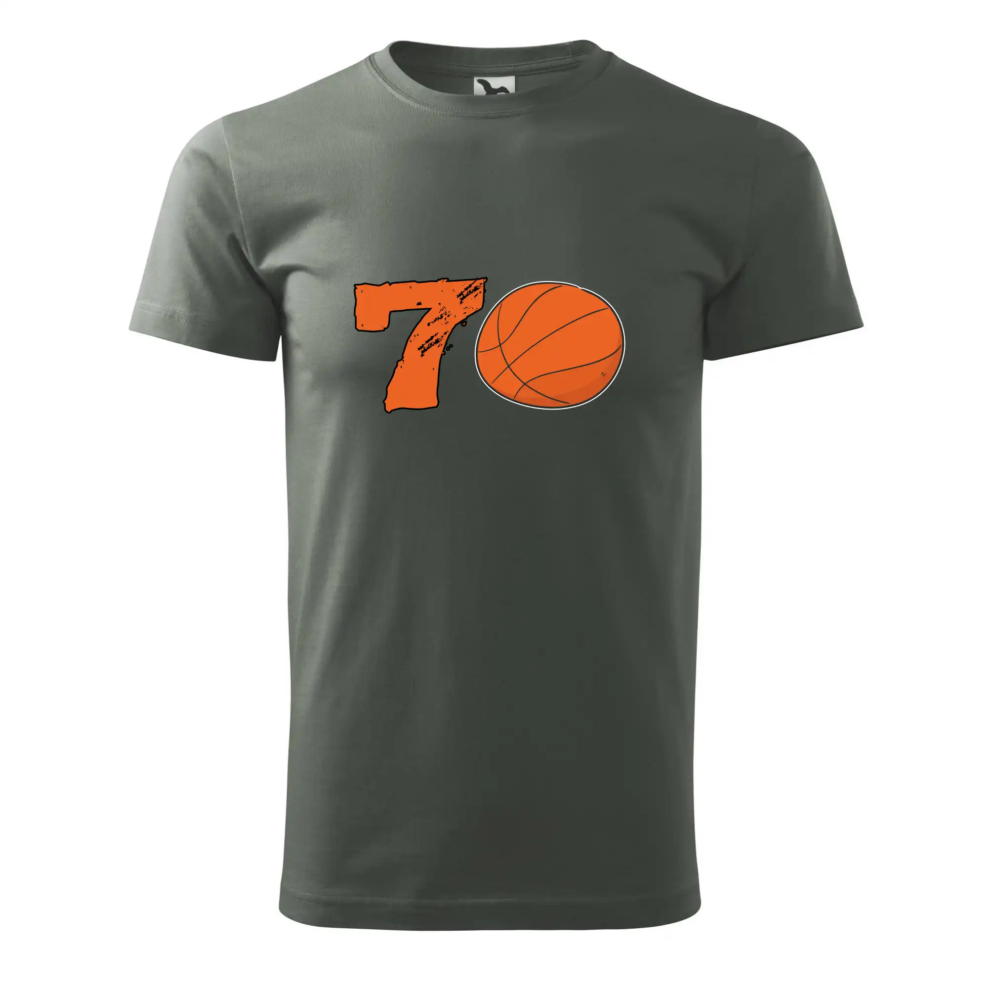 Basketbalová tričká - Basketball okrúhle narodeniny 70 - Pánske tričko nižšej gramáže