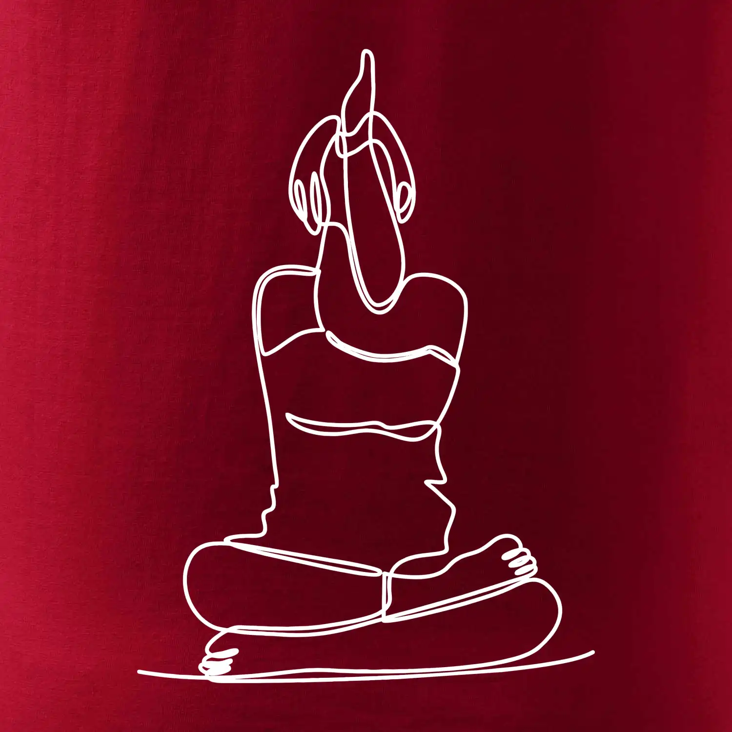 Jóga v sedu jedním tahem