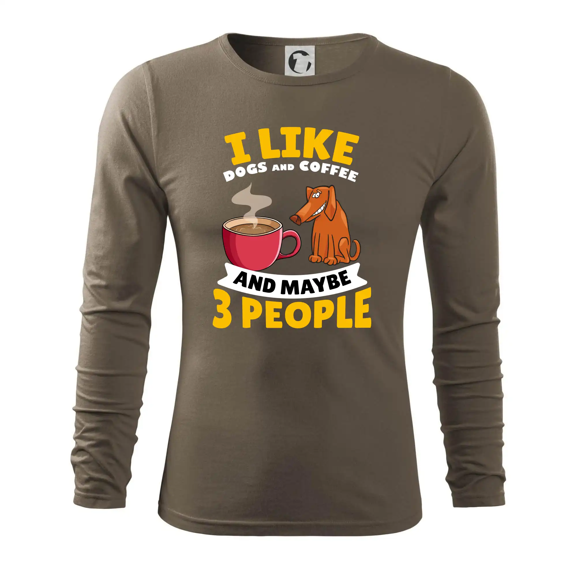 I like dogs and coffee and maybe 3 people