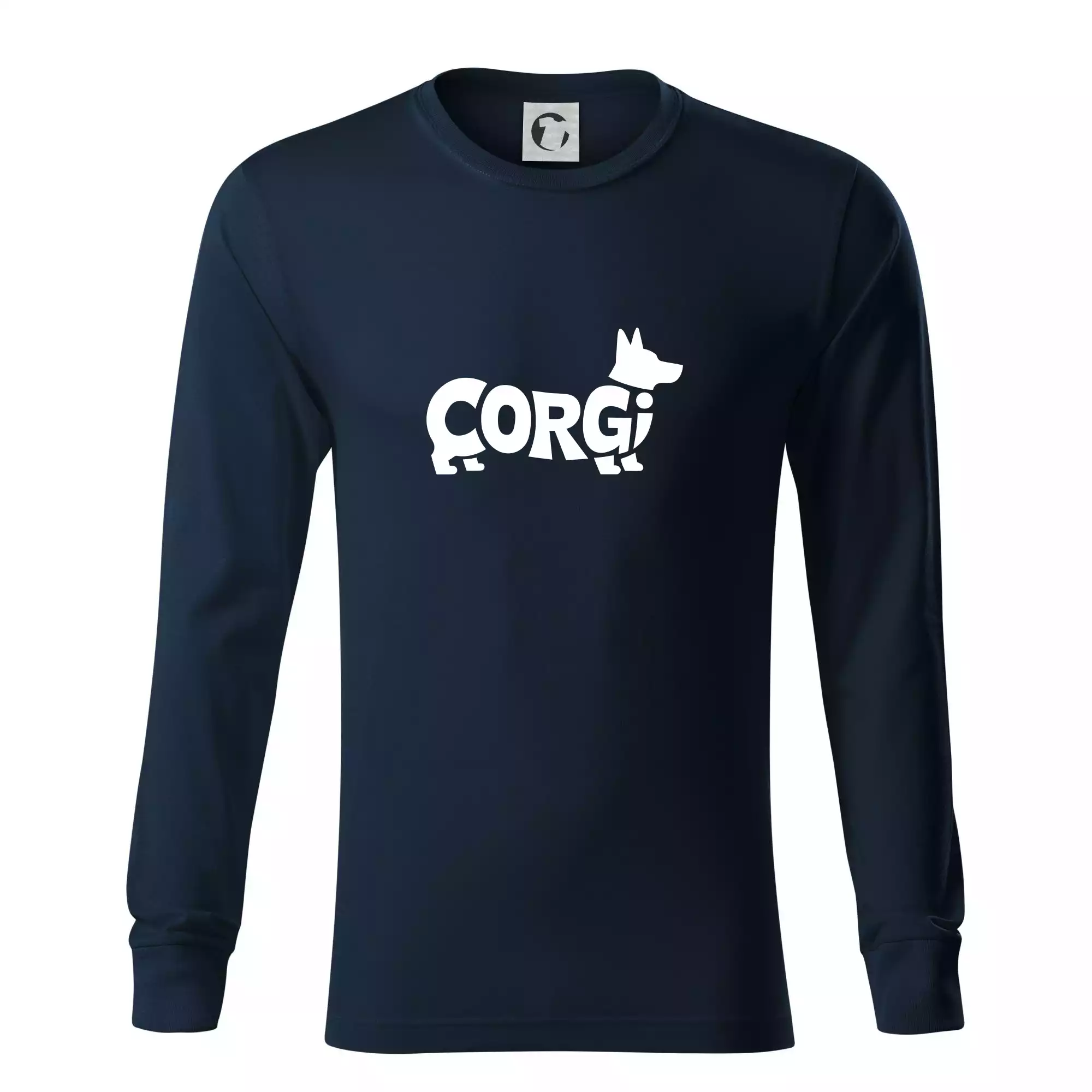 Corgi nápis v těle