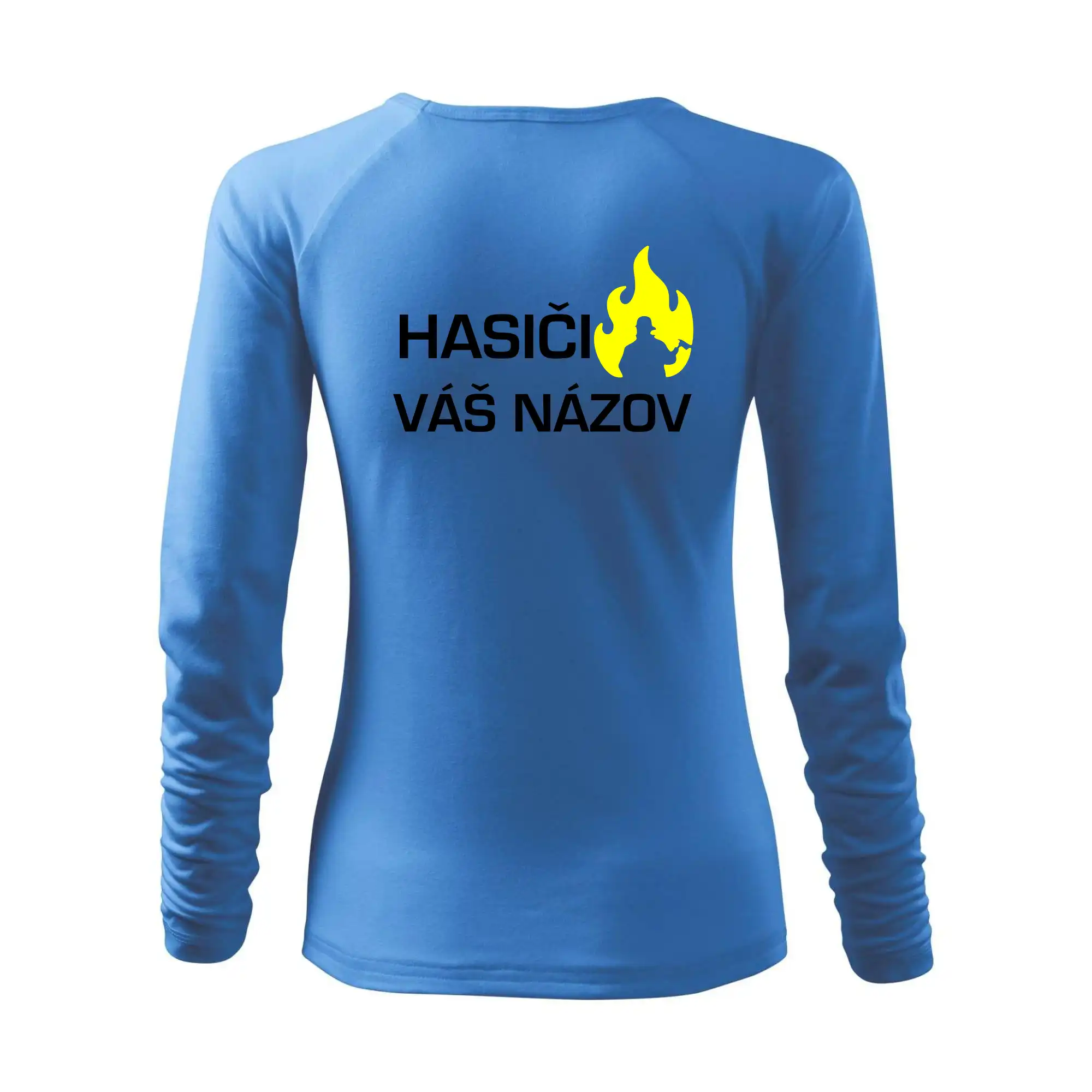 Hasiči - Váš názov - FLUO + Reflexná potlač