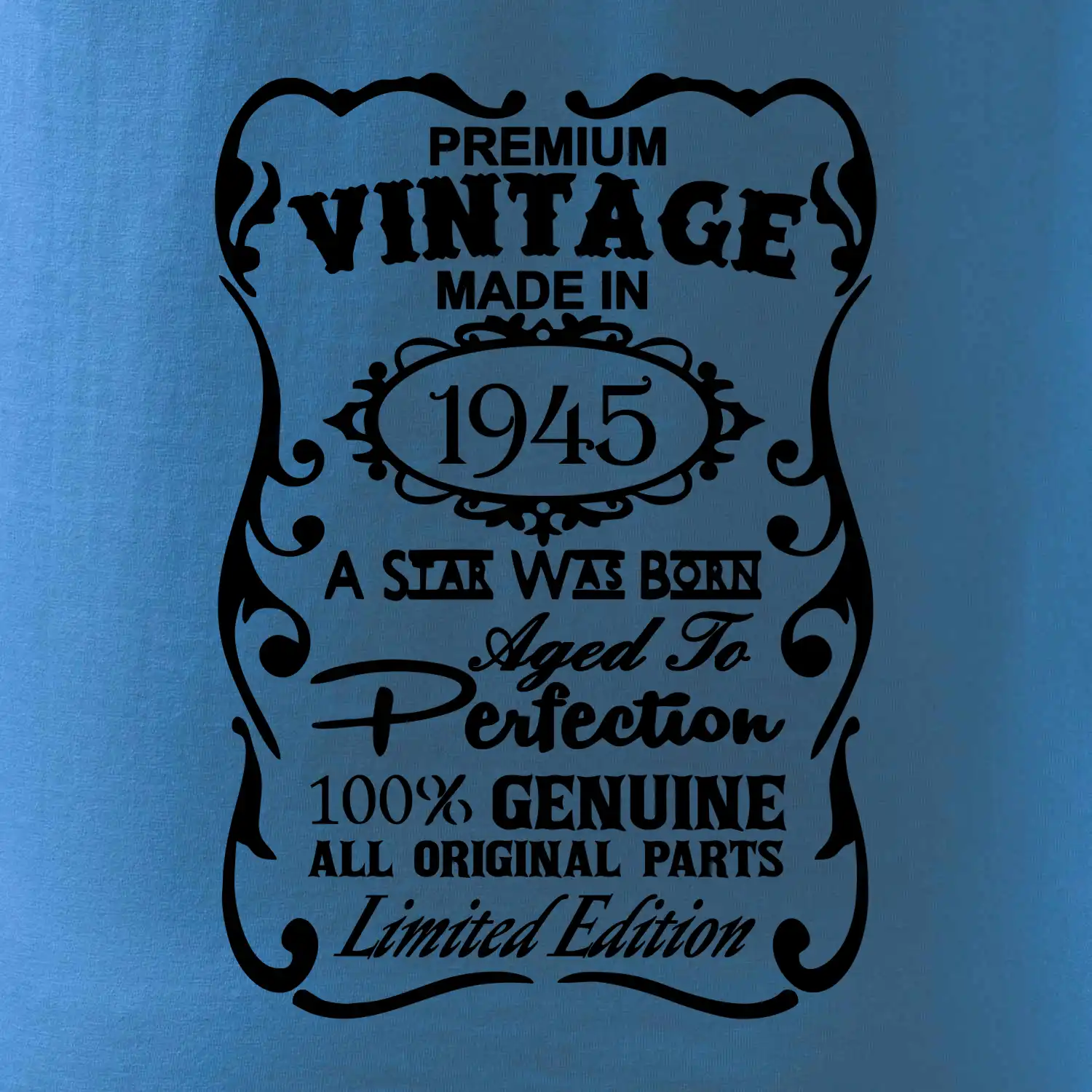 Vintage Etiketa - 1945