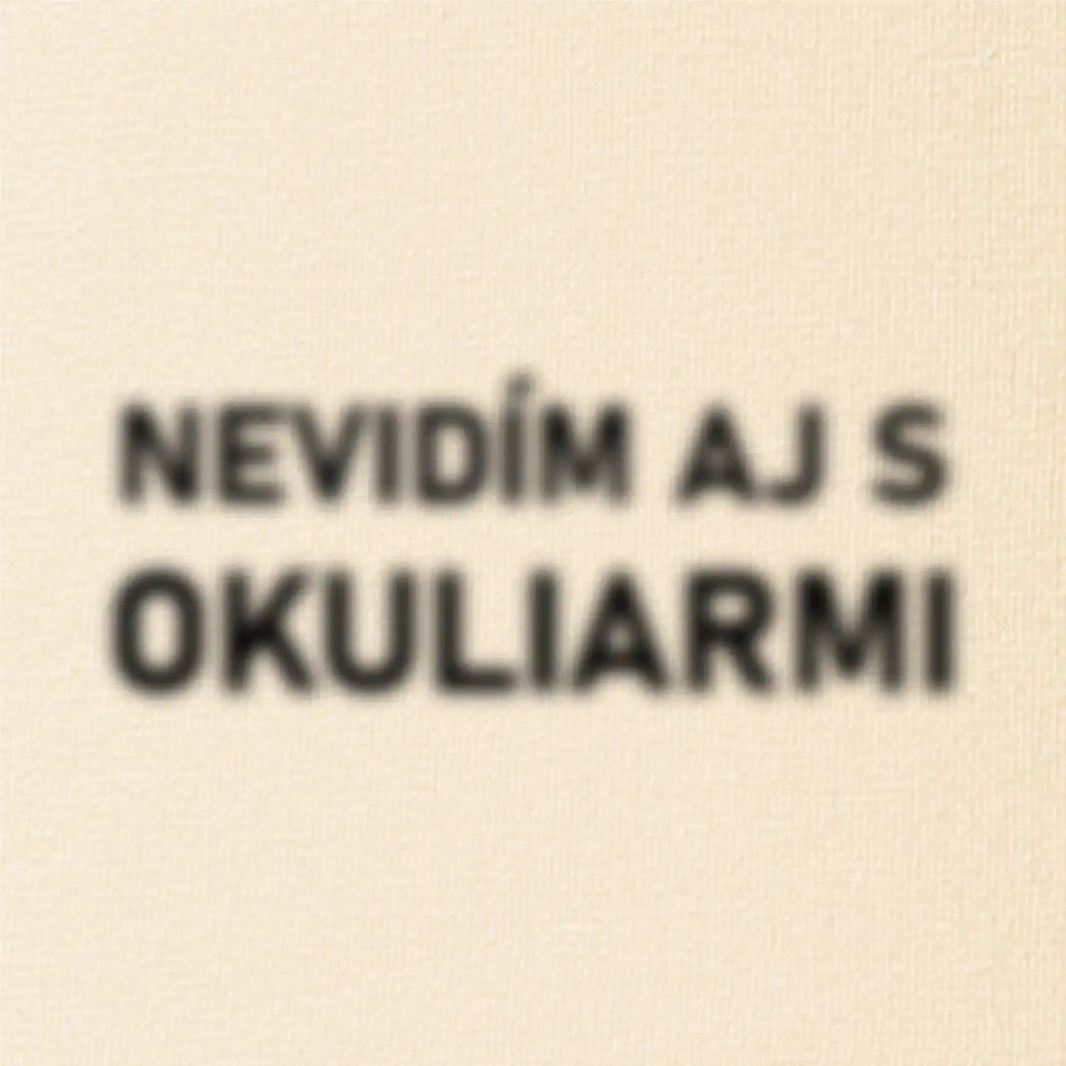 Nevidím aj s okuliarmi SK