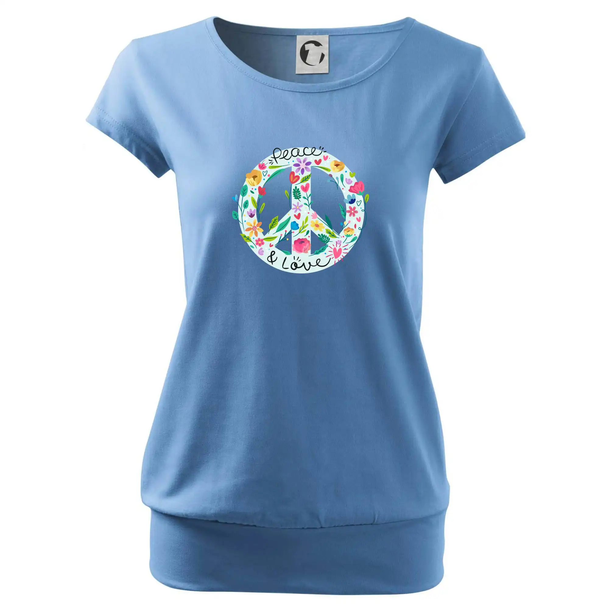 Peace and love symbol