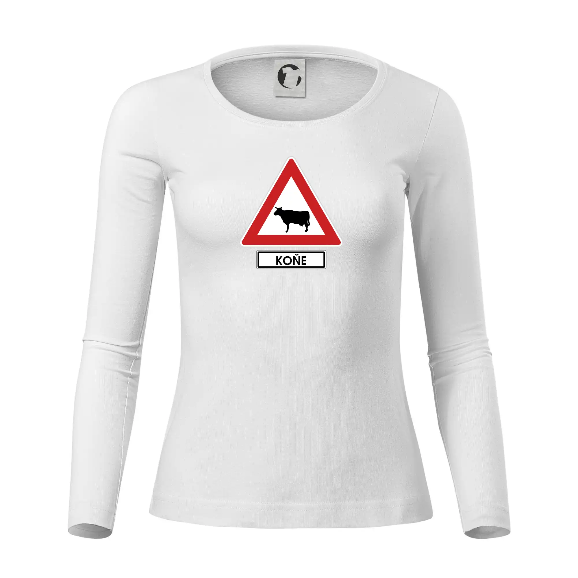 Dopravní značka - Pozor koně / kráva