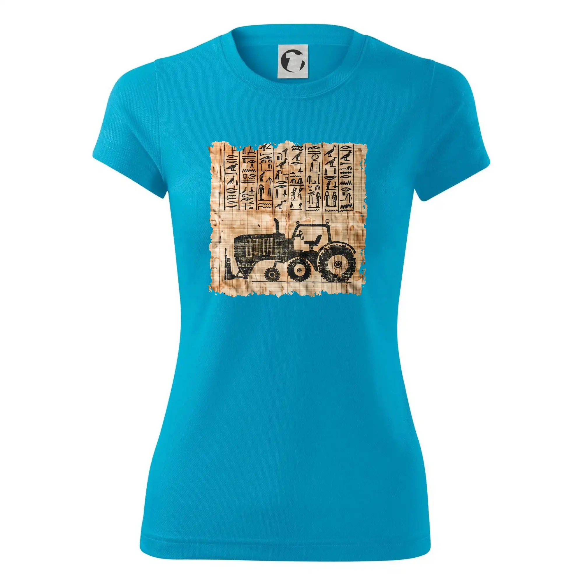 Egyptské hieroglyfy traktor