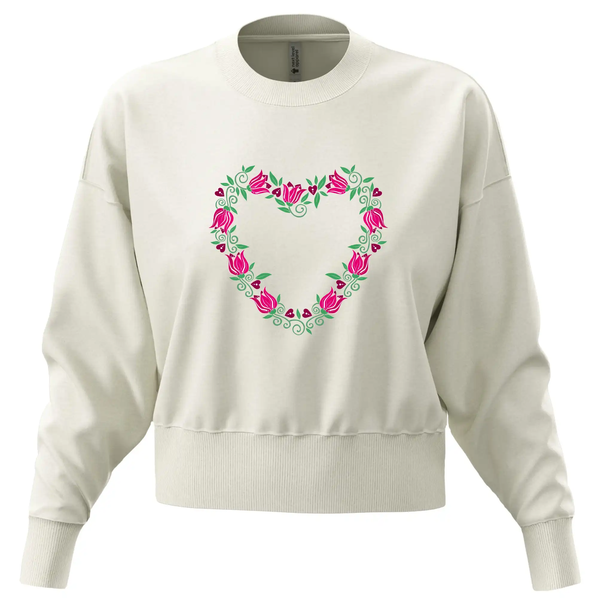Červené tulipánové srdiečko (Pecka design)