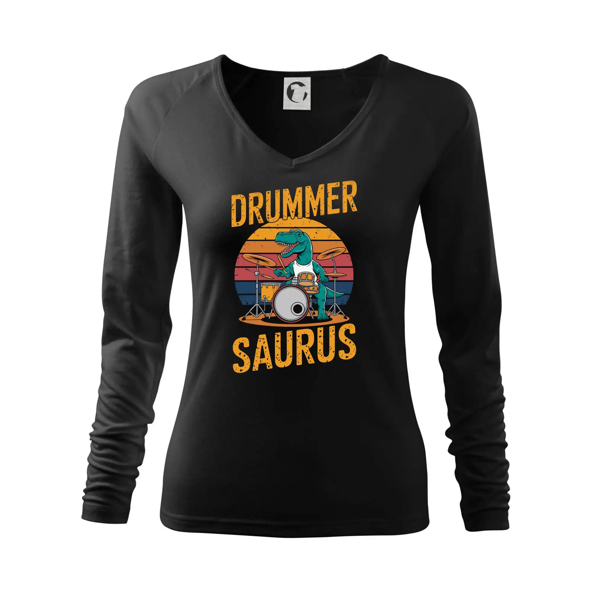 Drummer Saurus - Tričko dámske Elegance