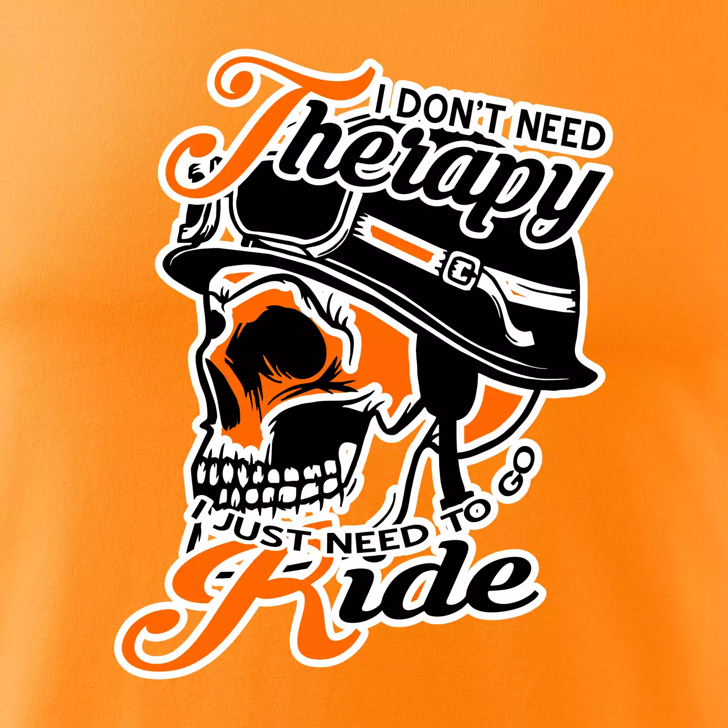 I don't need therapy moto ride