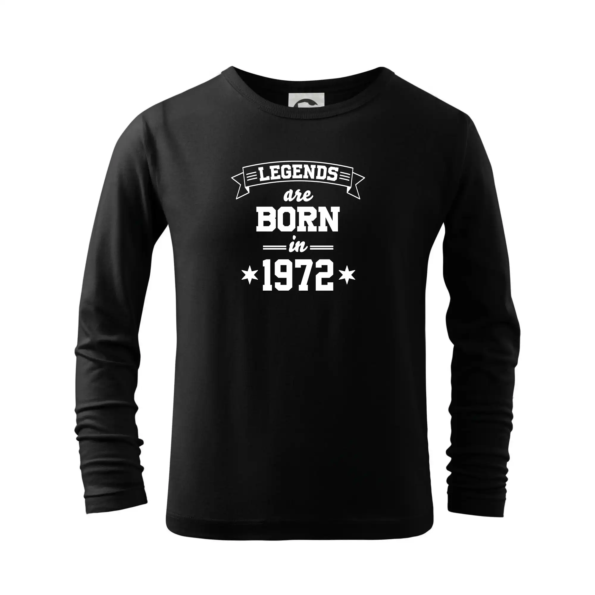 Trička s ročníkom 1972 - Legends are born in 1972 - Tričko detské Long Sleeve