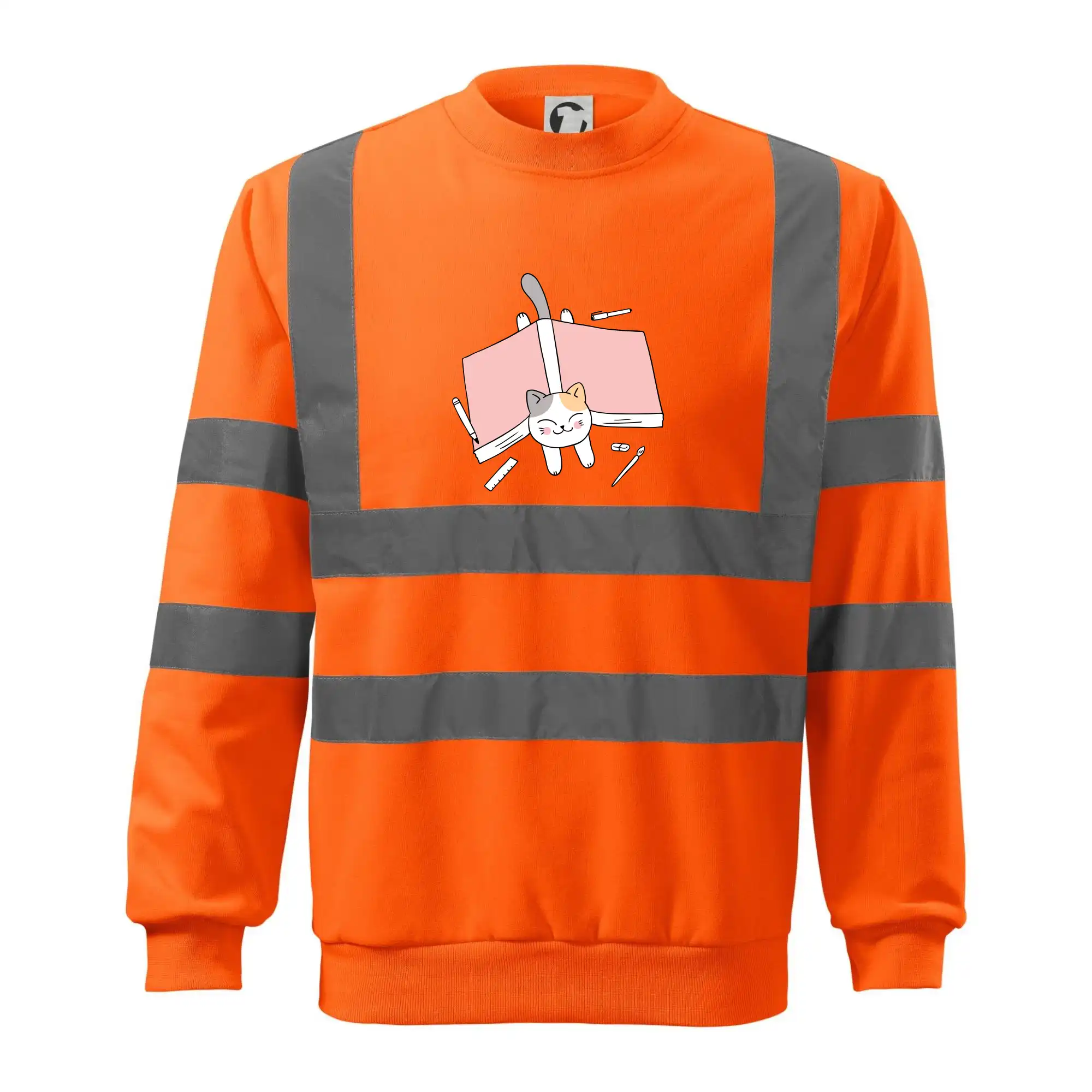 Učení na státnice kočka