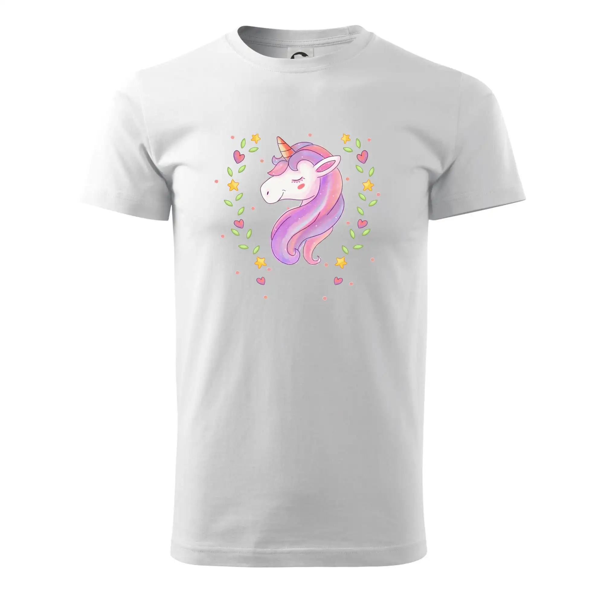 Tričká s jednorožcom - Jednorožec zaľúbený - Tričko extra veľké  (5-8XL)